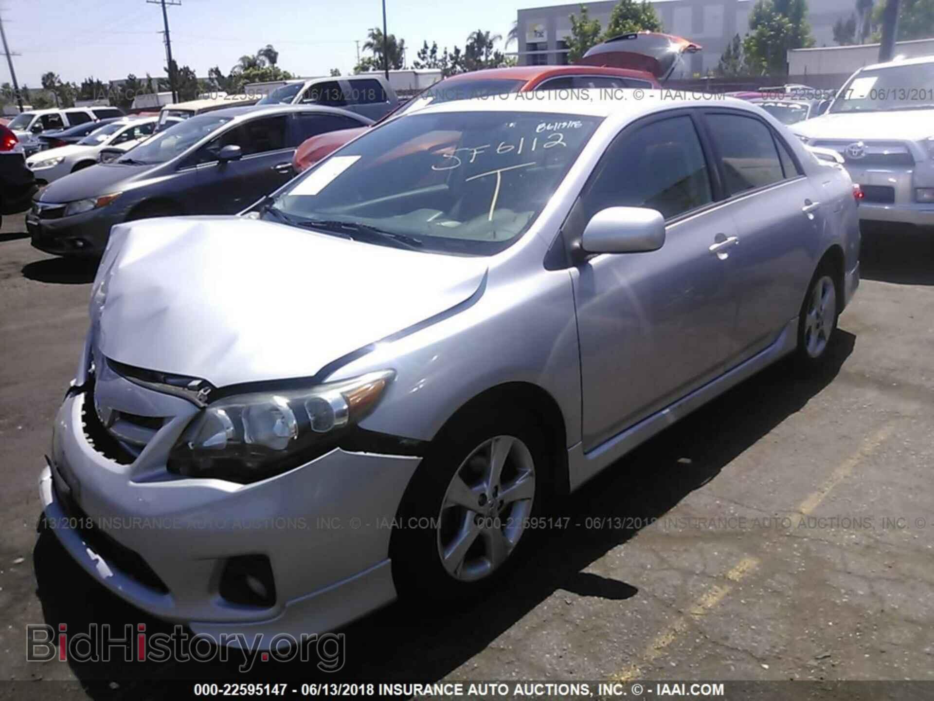 2012 Toyota Corolla - VIN: 2T1BU4EE4CC869672 - Фото 2