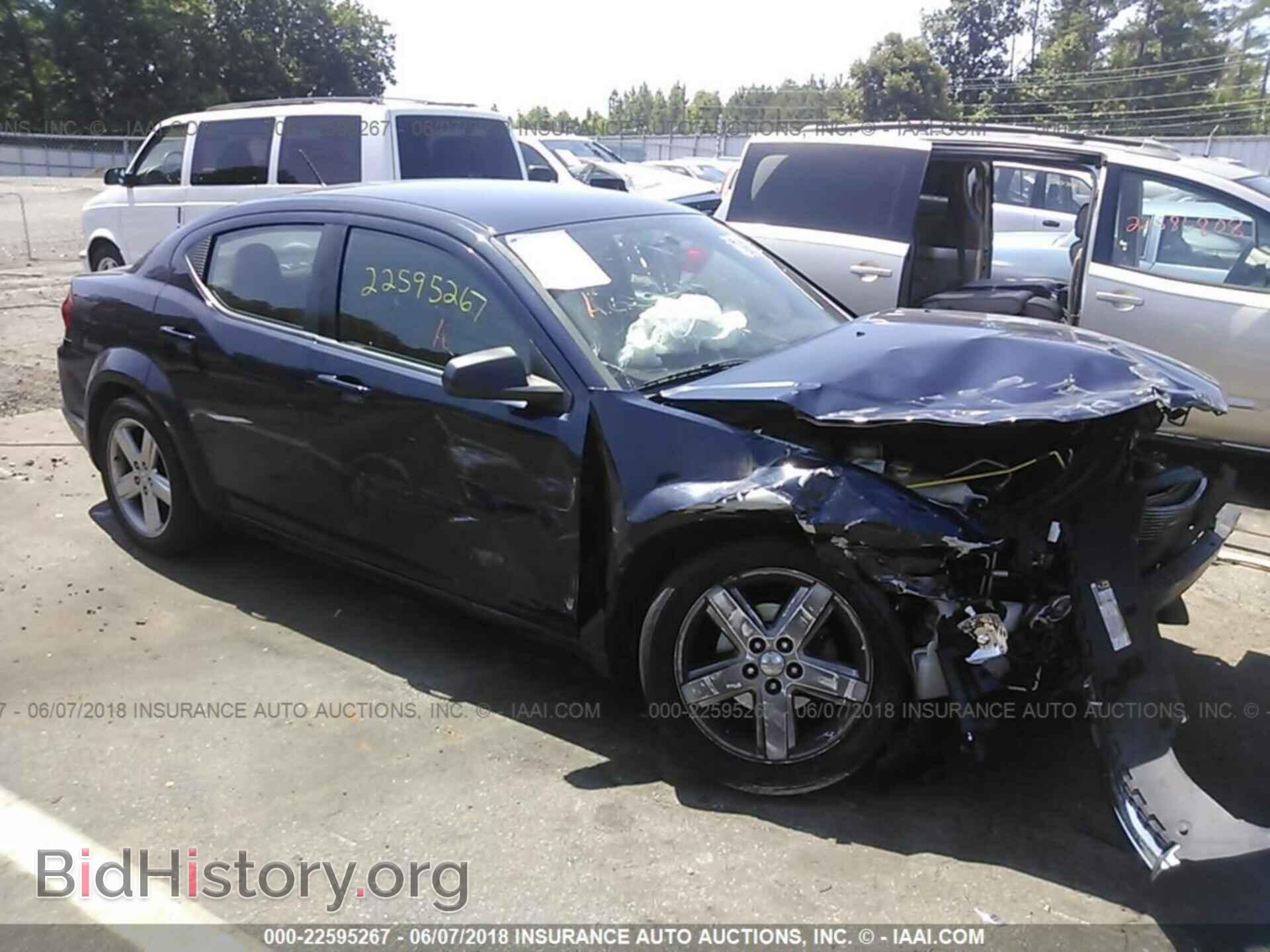 Photo 1C3CDZAB6DN708238 - Dodge Avenger 2013