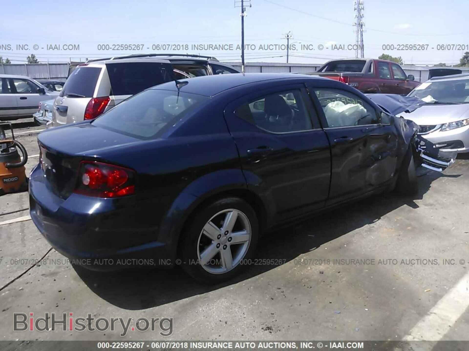 2013 Dodge Avenger - VIN: 1C3CDZAB6DN708238 - Фото 4