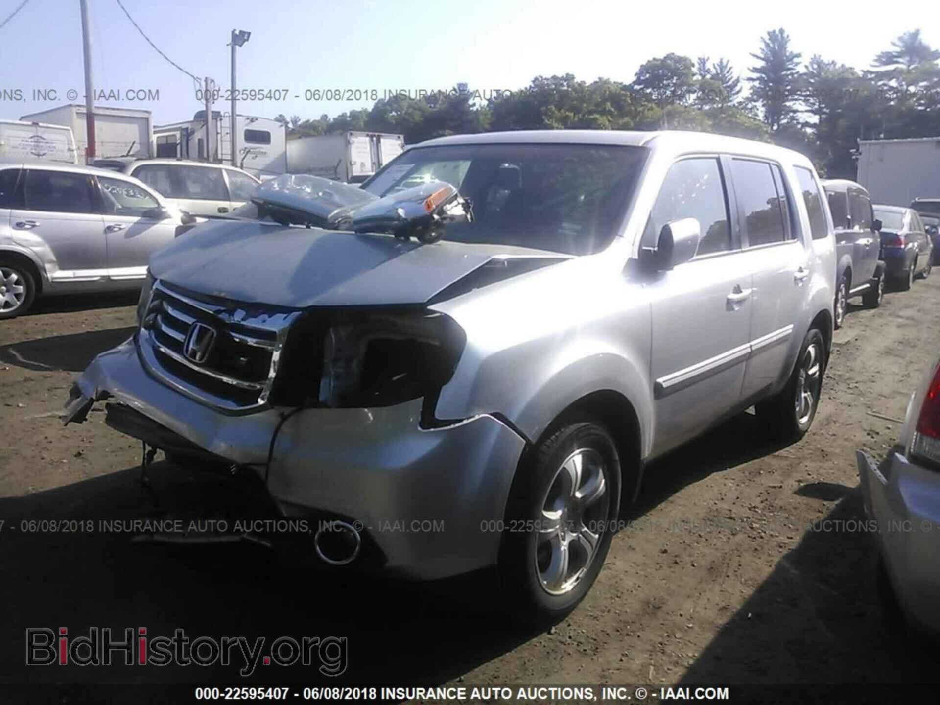 2012 Honda Pilot - VIN: 5FNYF4H52CB016022 - Фото 2