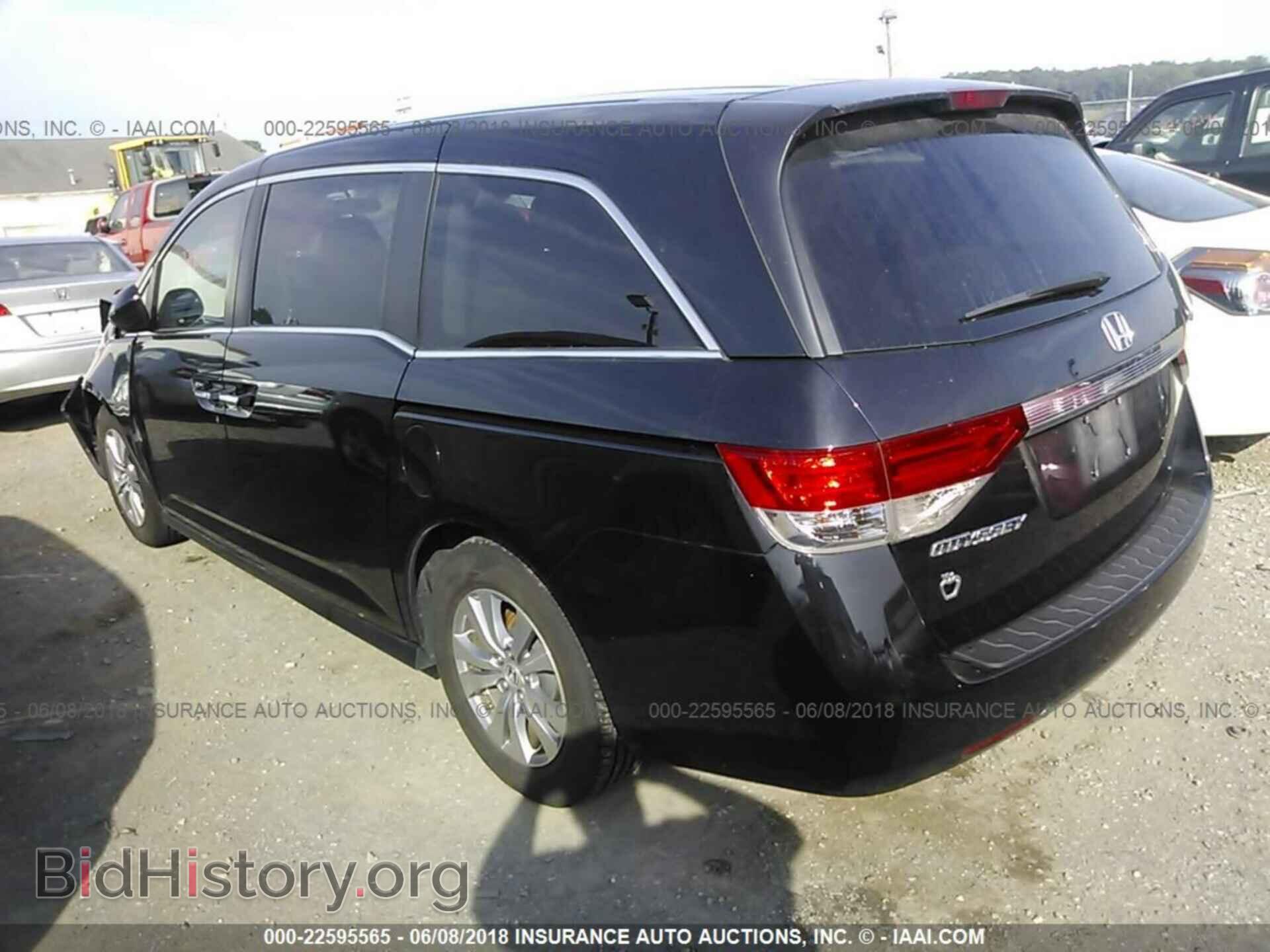 2014 Honda Odyssey - VIN: 5FNRL5H45EB127385 - Фото 3