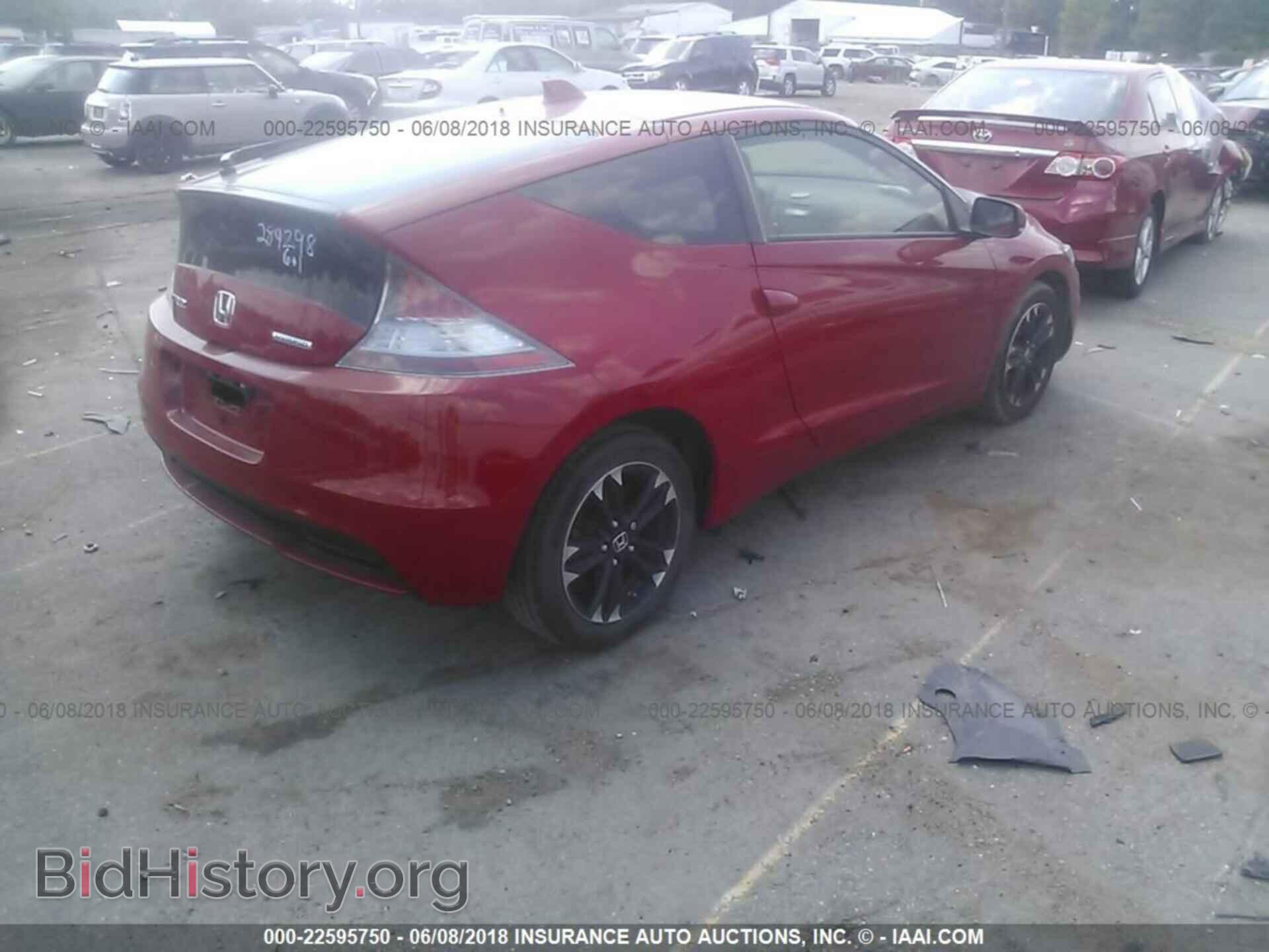 2014 Honda Cr-z - VIN: JHMZF1C4XES003248 - Фото 4