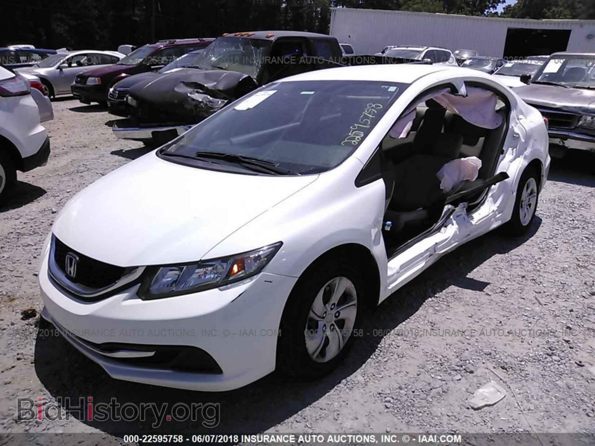 2014 Honda Civic - VIN: 19XFB2F56EE029150 - Фото 2