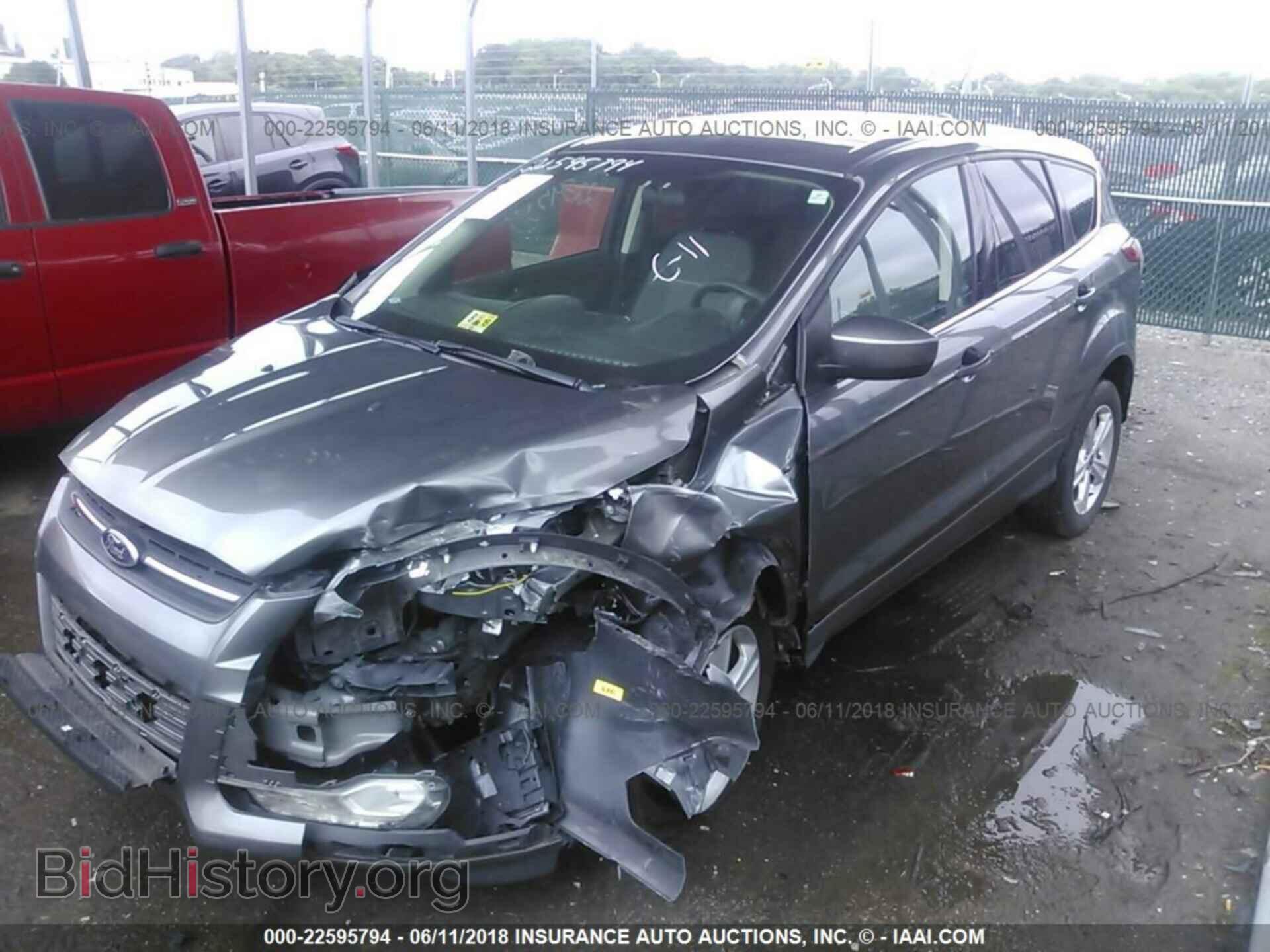 2014 Ford Escape - VIN: 1FMCU0GX0EUC00876 - Фото 2