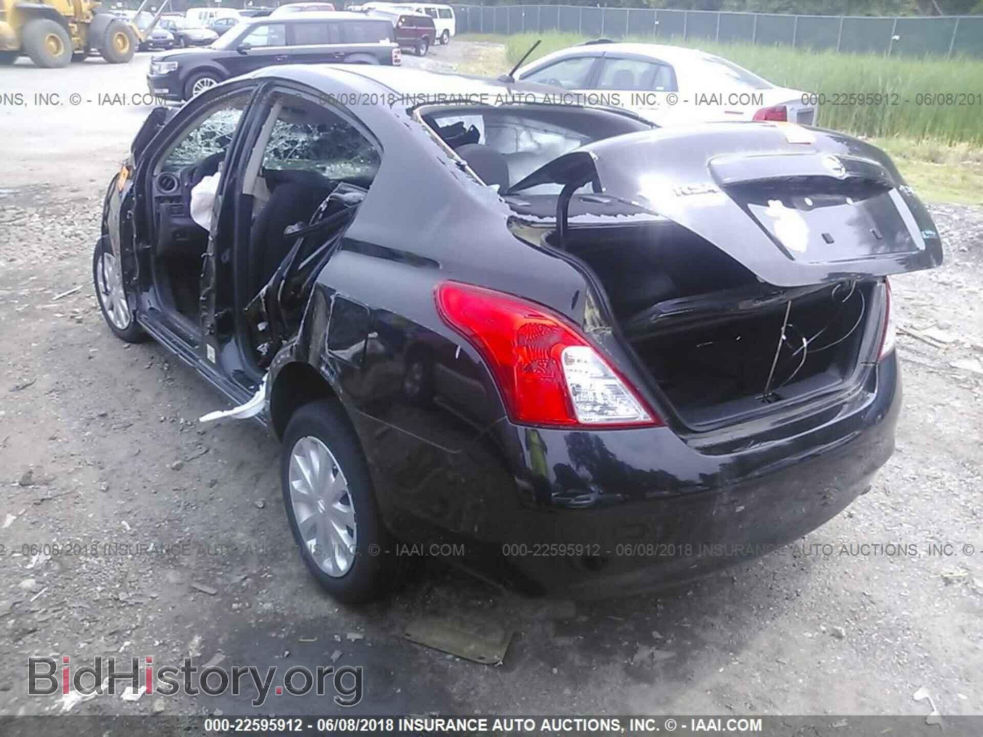 2012 Nissan Versa - VIN: 3N1CN7AP1CL804434 - Фото 3