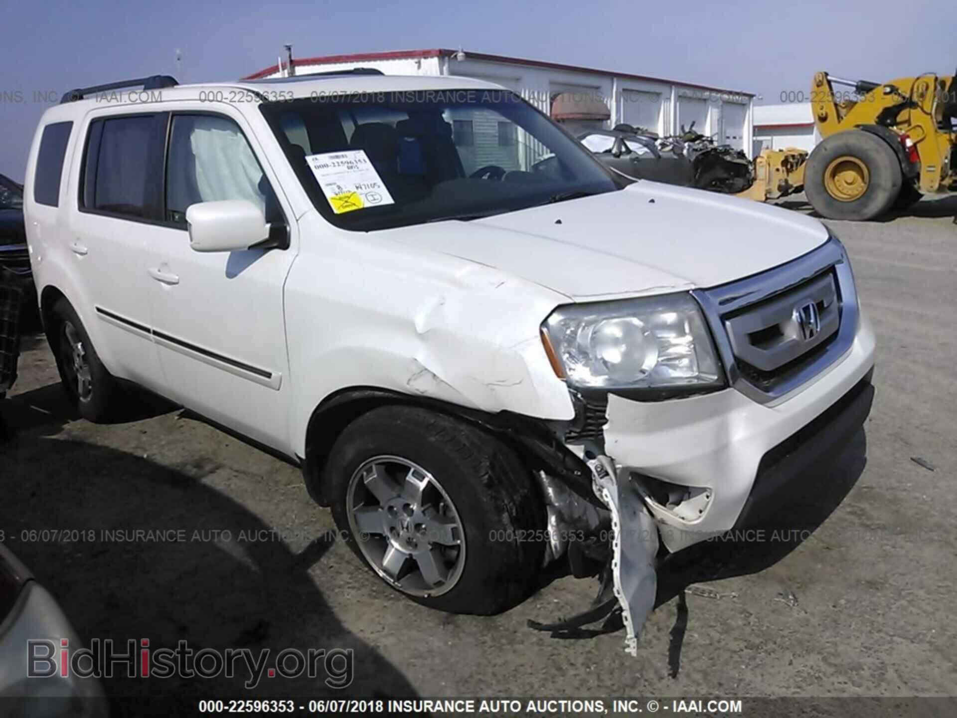Фотография 5FNYF4H95BB044236 - Honda Pilot 2011