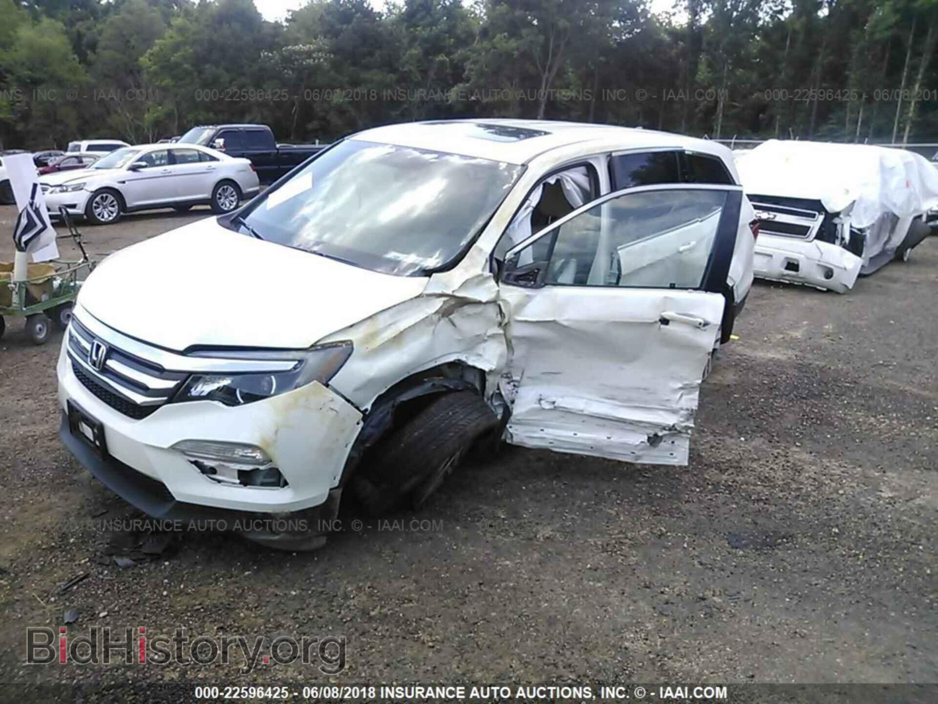 2016 Honda Pilot - VIN: 5FNYF5H54GB060048 - Фото 2