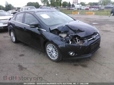 2012 Ford FOCUS, black — VIN 1FAHP3H20CL145182, IAAI