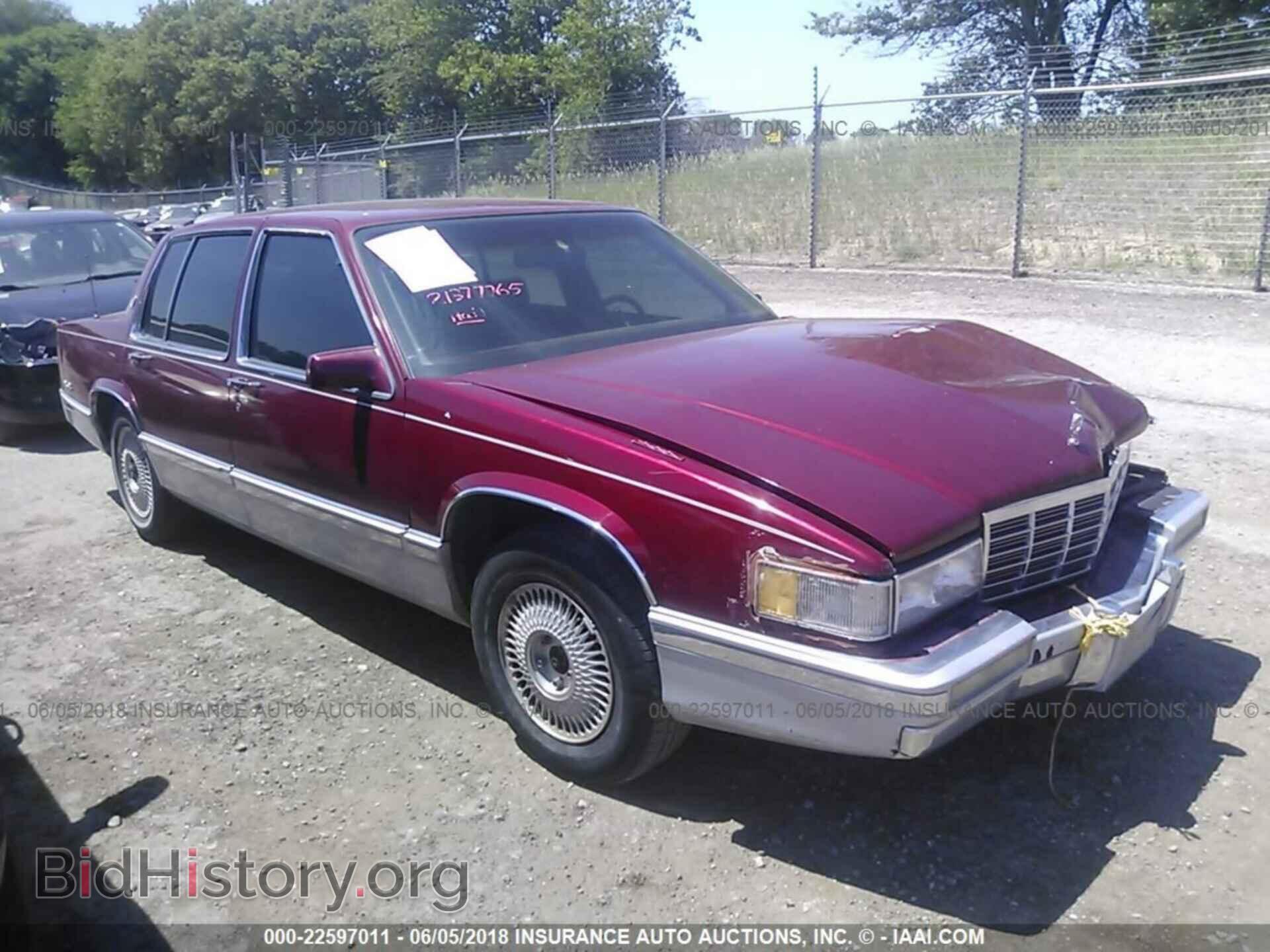 Photo 1G6CD53B8N4237527 - CADILLAC DEVILLE 1992