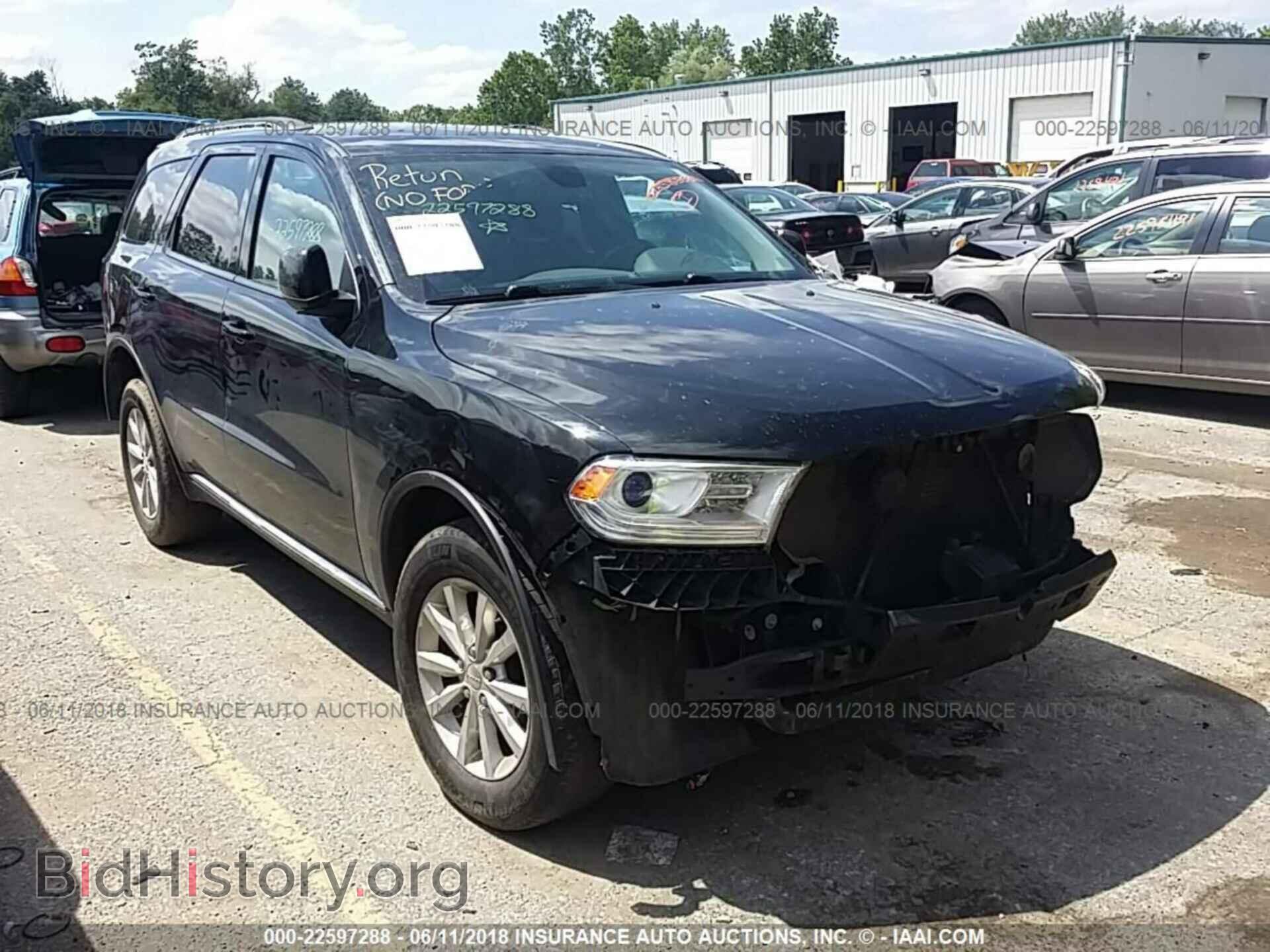 Фотография 1C4RDJAG2EC562906 - Dodge Durango 2014