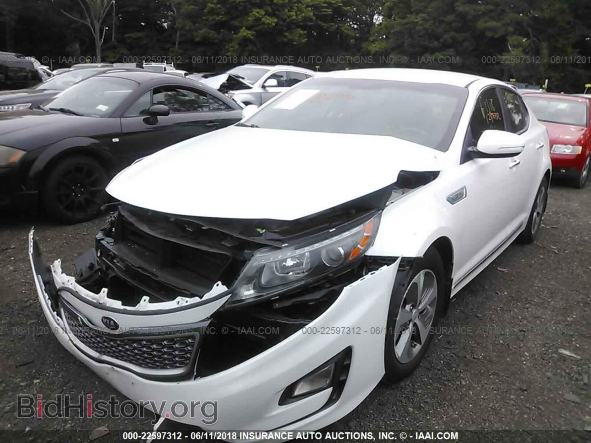 2015 Kia Optima - VIN: KNAGM4AD8F5085433 - Фото 2