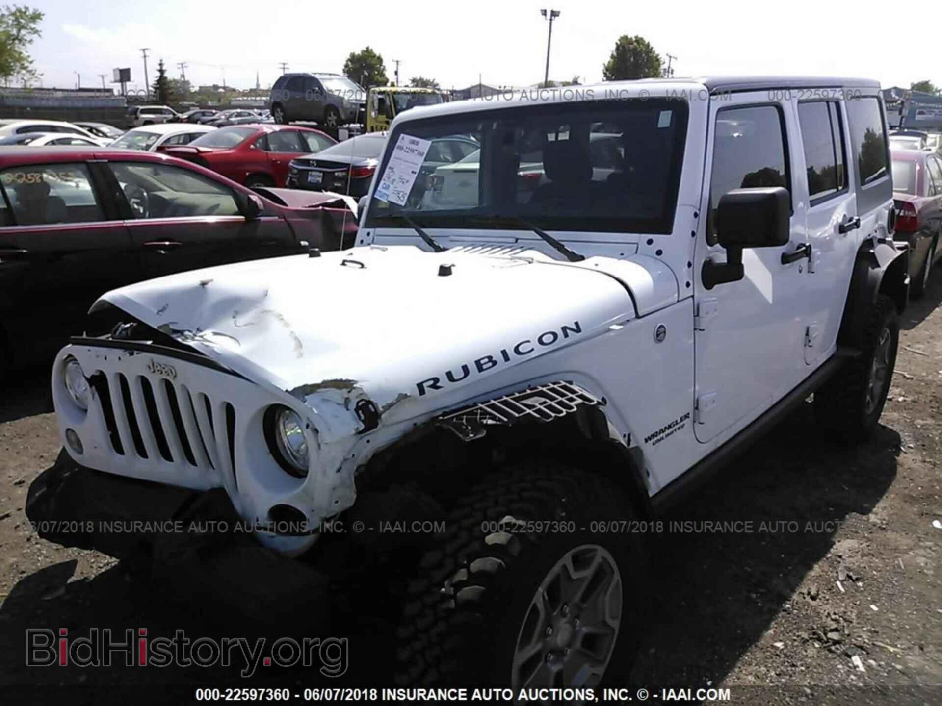 2017 Jeep Wrangler - VIN: 1C4BJWFG3HL617979 - Фото 2