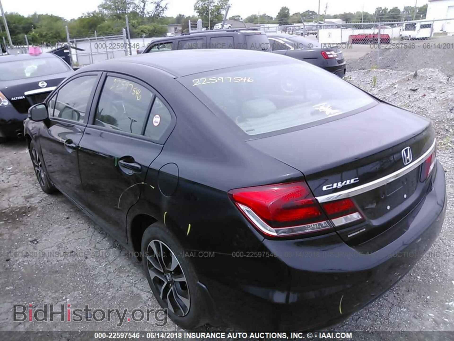 2013 Honda Civic - VIN: 19XFB2F83DE074247 - Фото 3