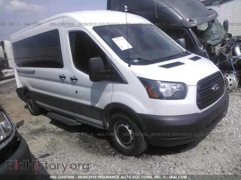 2017 Ford TRANSIT (VIN 1FBAX2CG3HKB20321) — фото 1 из 10, IAAI, повреждение: задняя часть