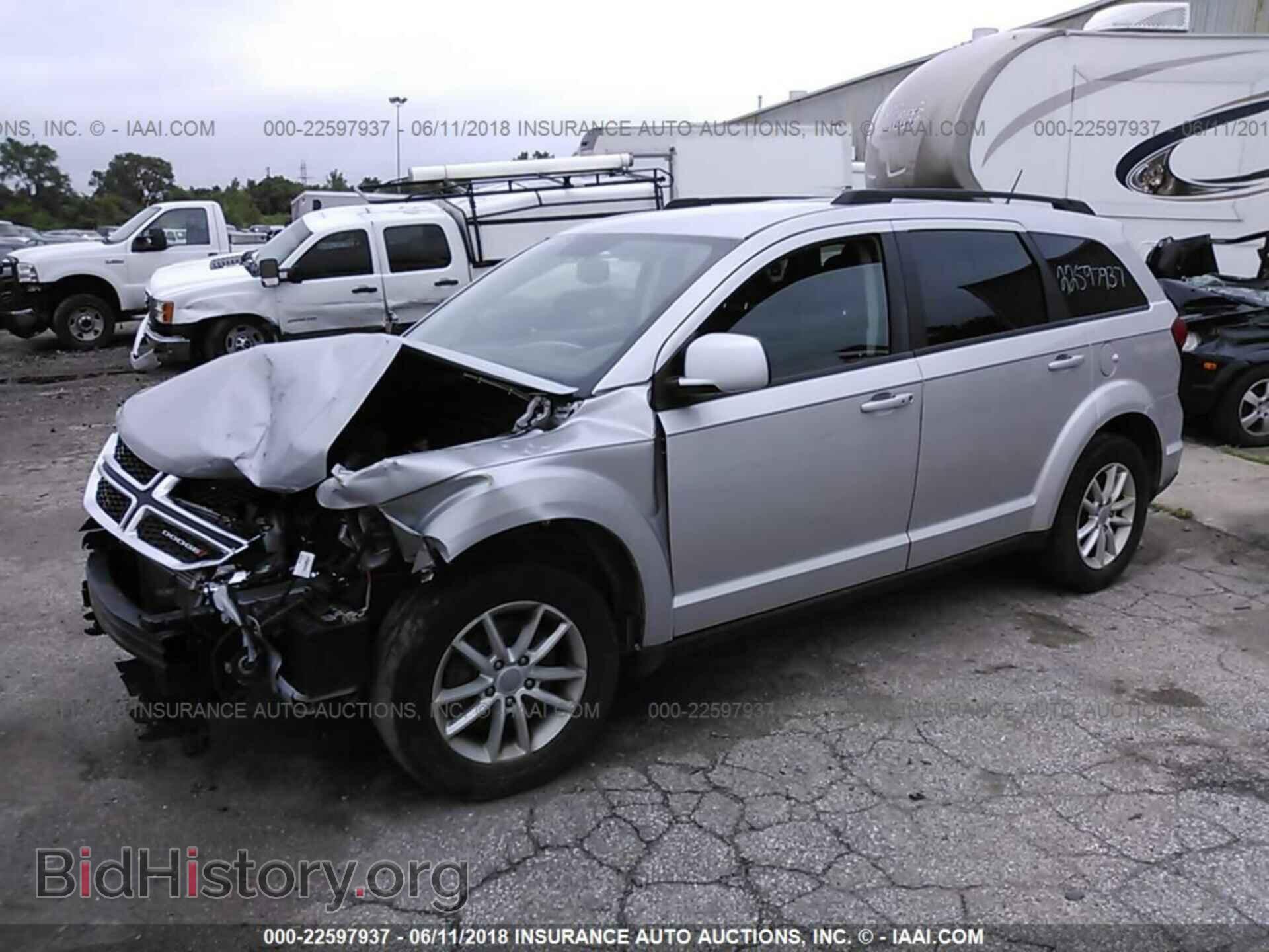 2013 Dodge Journey - VIN: 3C4PDCBB0DT730745 - Фото 2