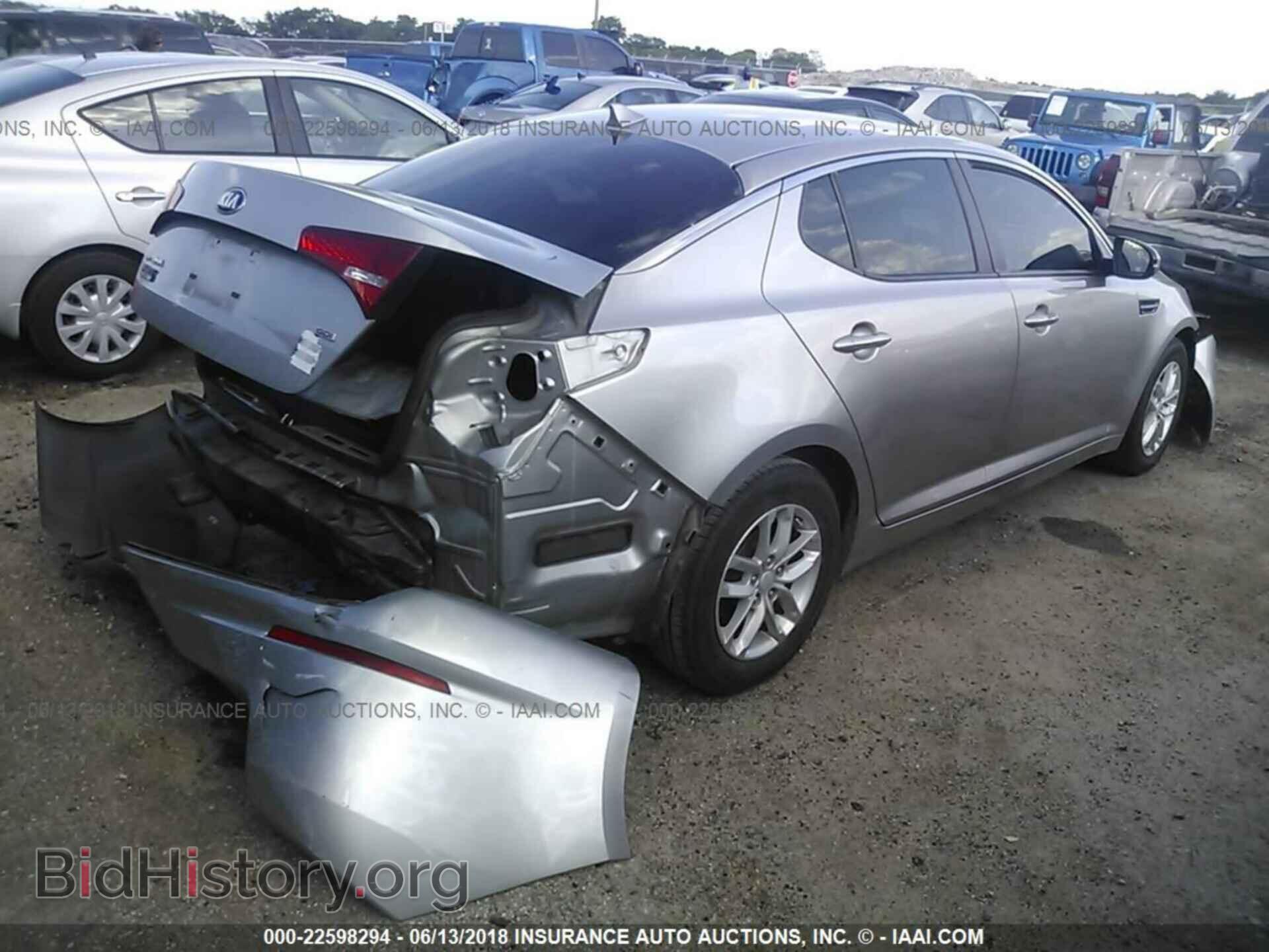2013 Kia Optima - VIN: KNAGM4A7XD5373784 - Фото 4