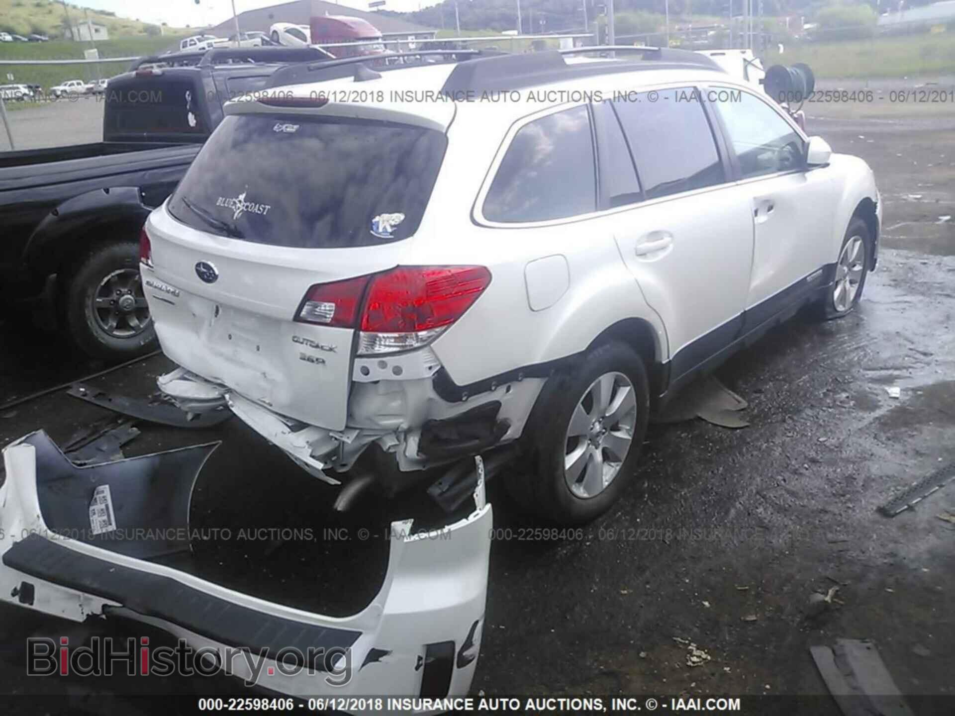 2012 Subaru Outback - VIN: 4S4BRDLC7C2260766 - Фото 4