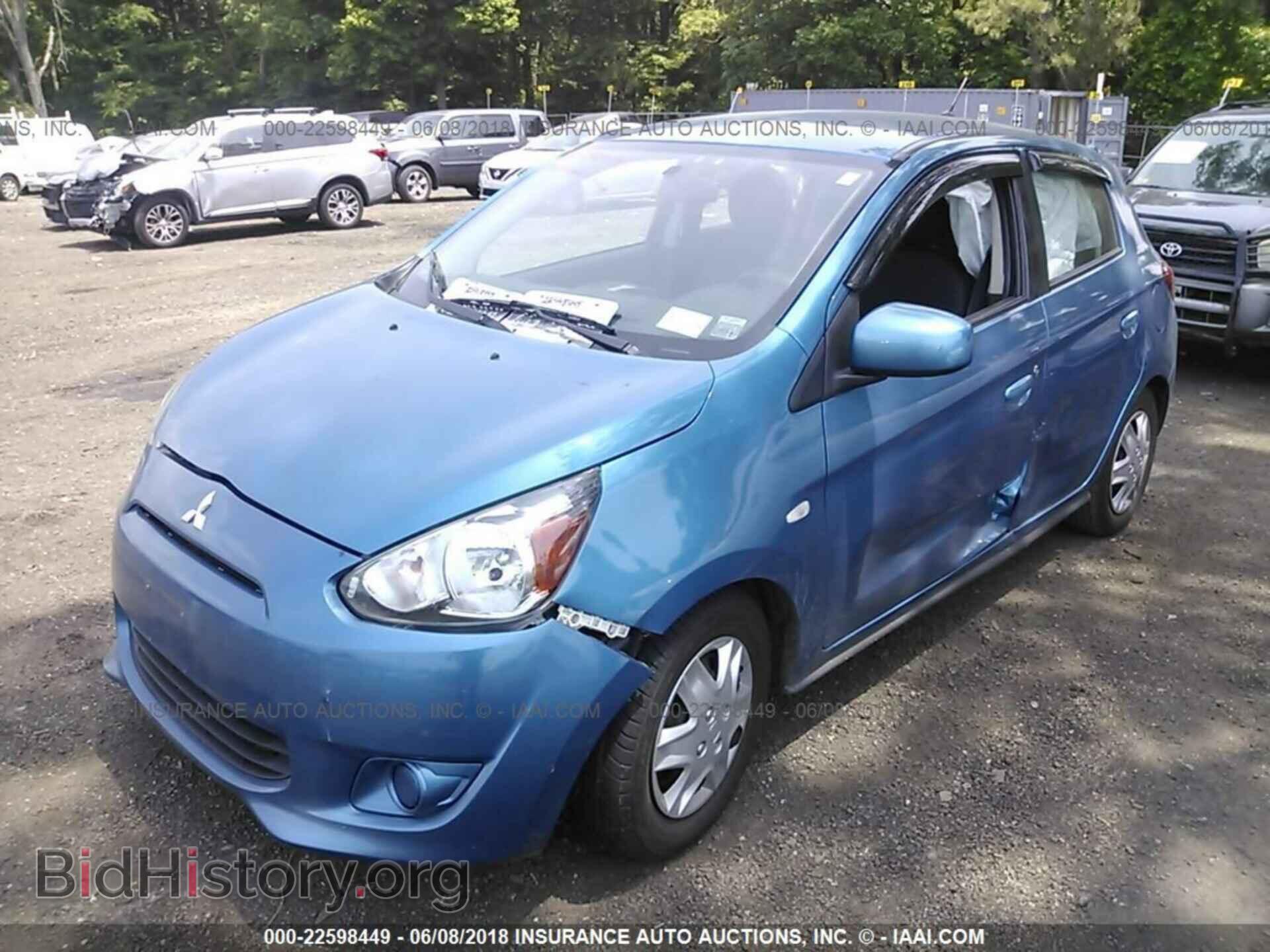 2015 Mitsubishi Mirage - VIN: ML32A3HJXFH036764 - Фото 2