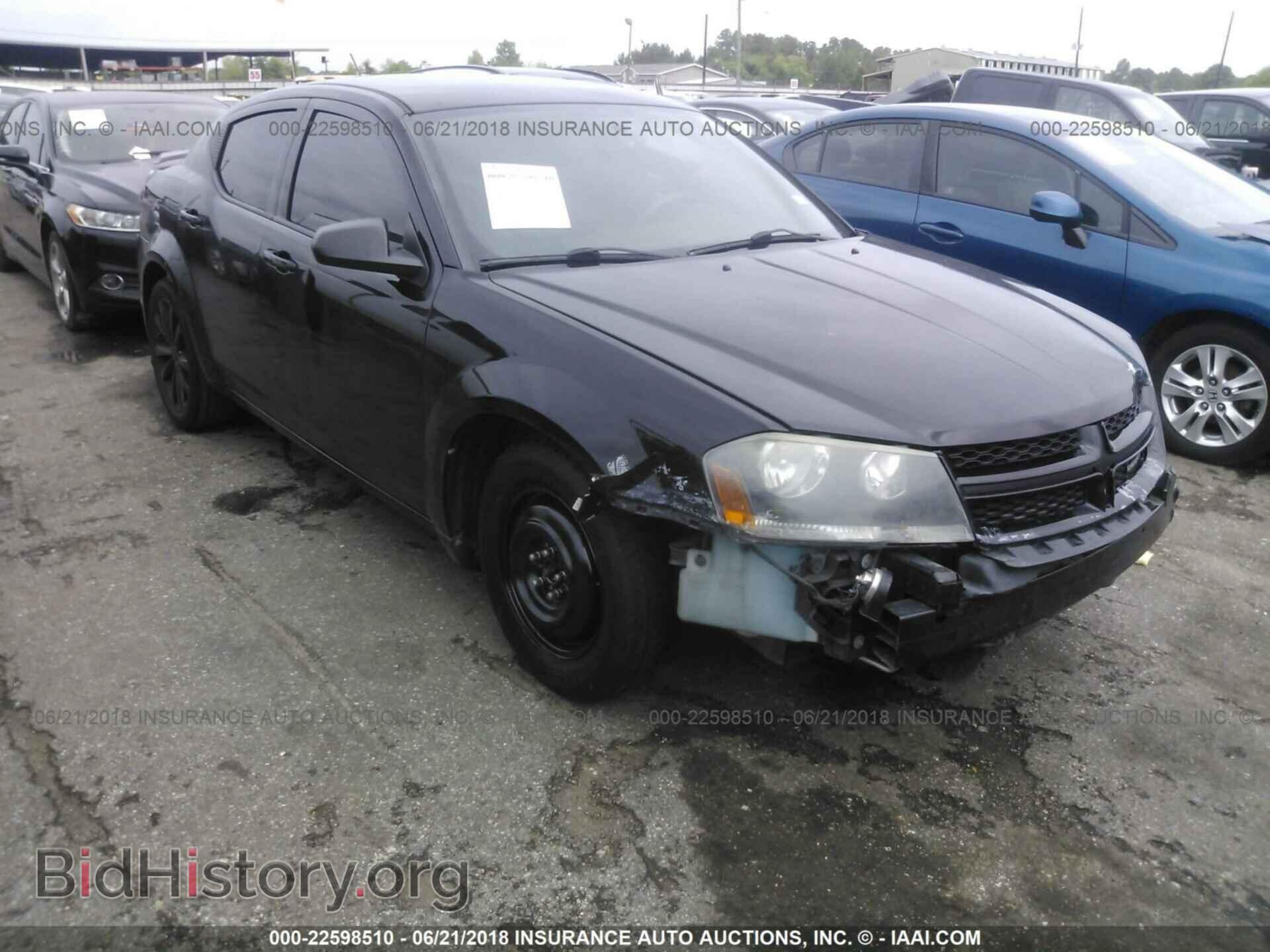 Photo 1C3CDZAG0DN747855 - Dodge Avenger 2013