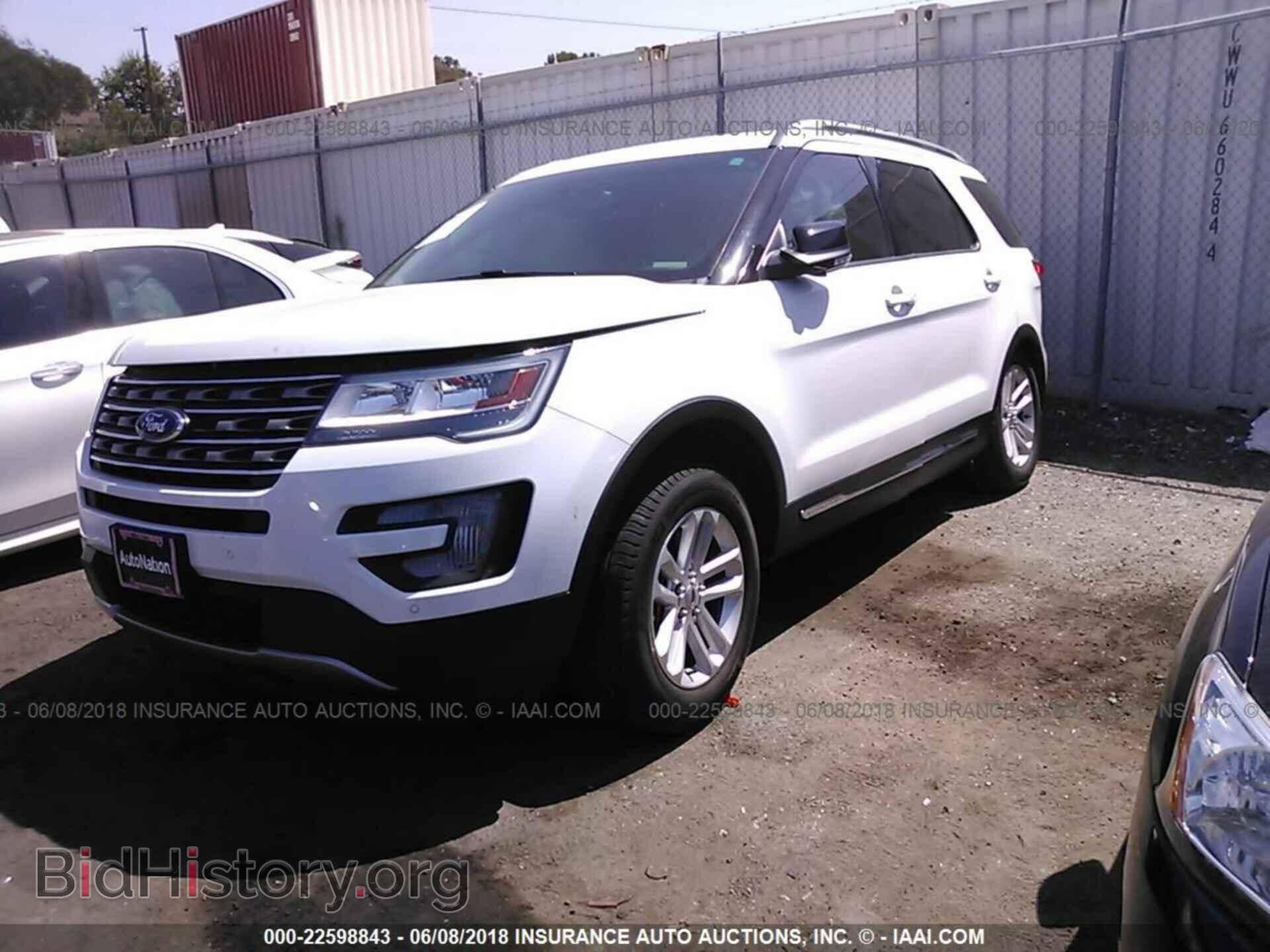 2017 Ford Explorer - VIN: 1FM5K7D81HGA34259 - Фото 2