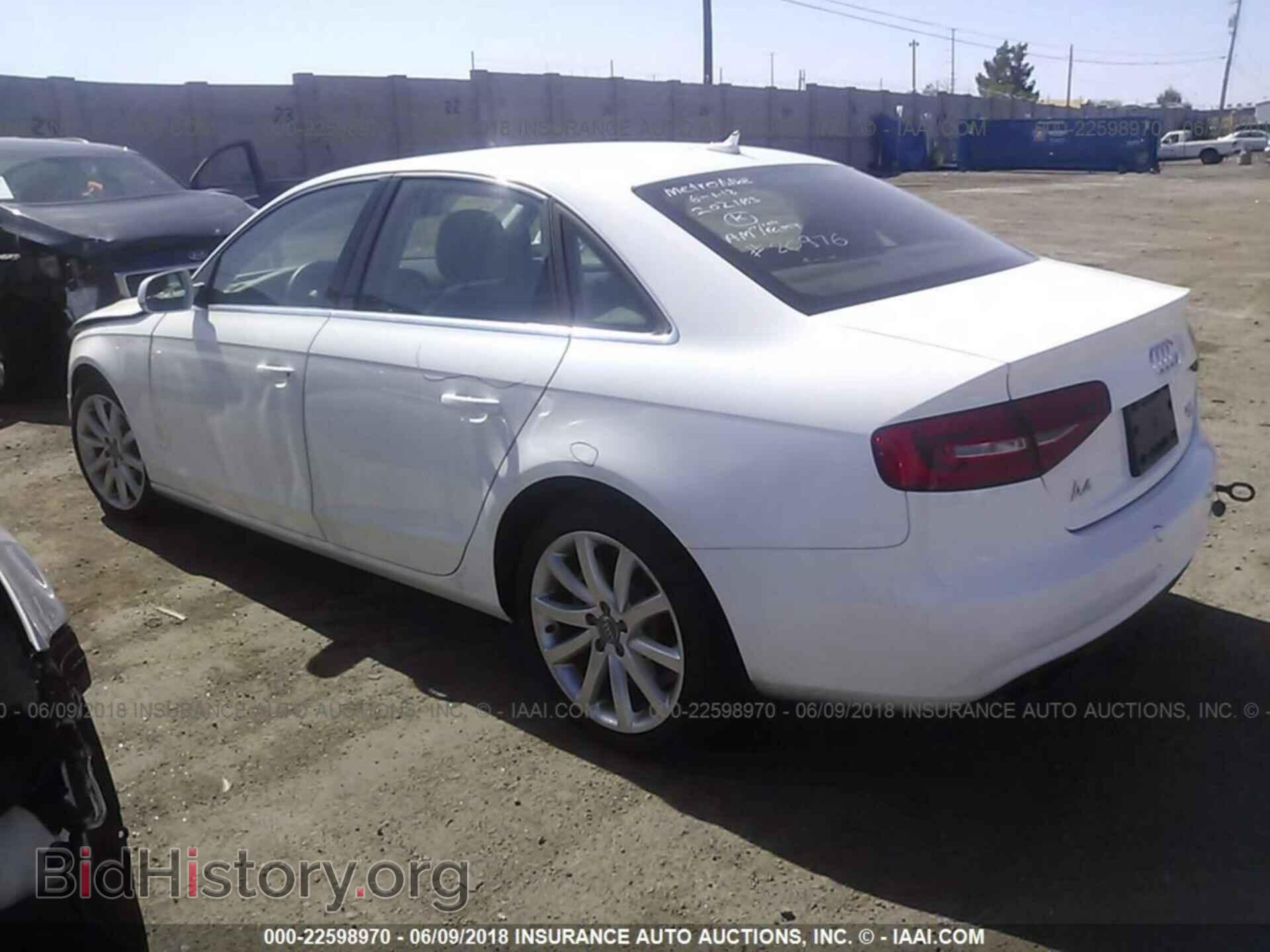 2013 Audi A4 - VIN: WAUDFAFL6DN049667 - Photo 3
