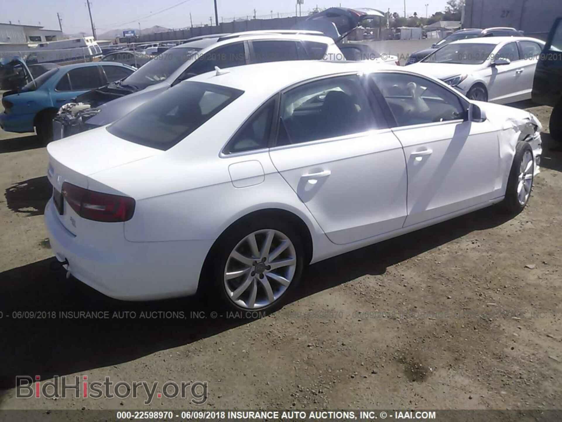 2013 Audi A4 - VIN: WAUDFAFL6DN049667 - Photo 4