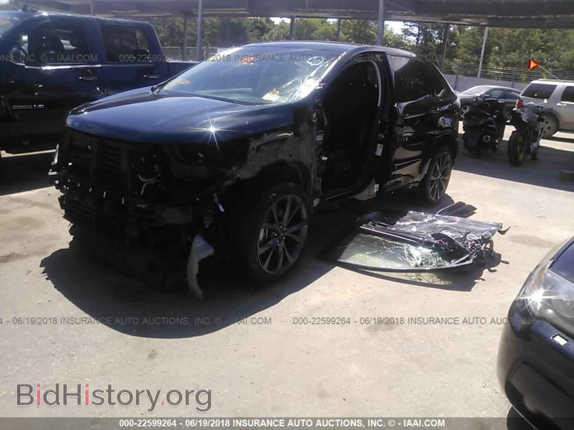 2015 Ford Edge - VIN: 2FMTK4AP1FBC27677 - Фото 2
