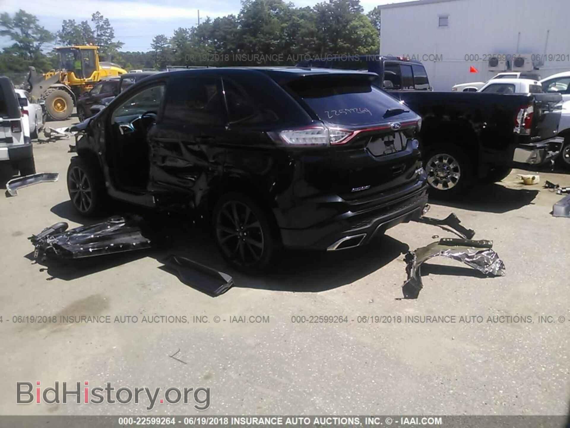 2015 Ford Edge - VIN: 2FMTK4AP1FBC27677 - Фото 3