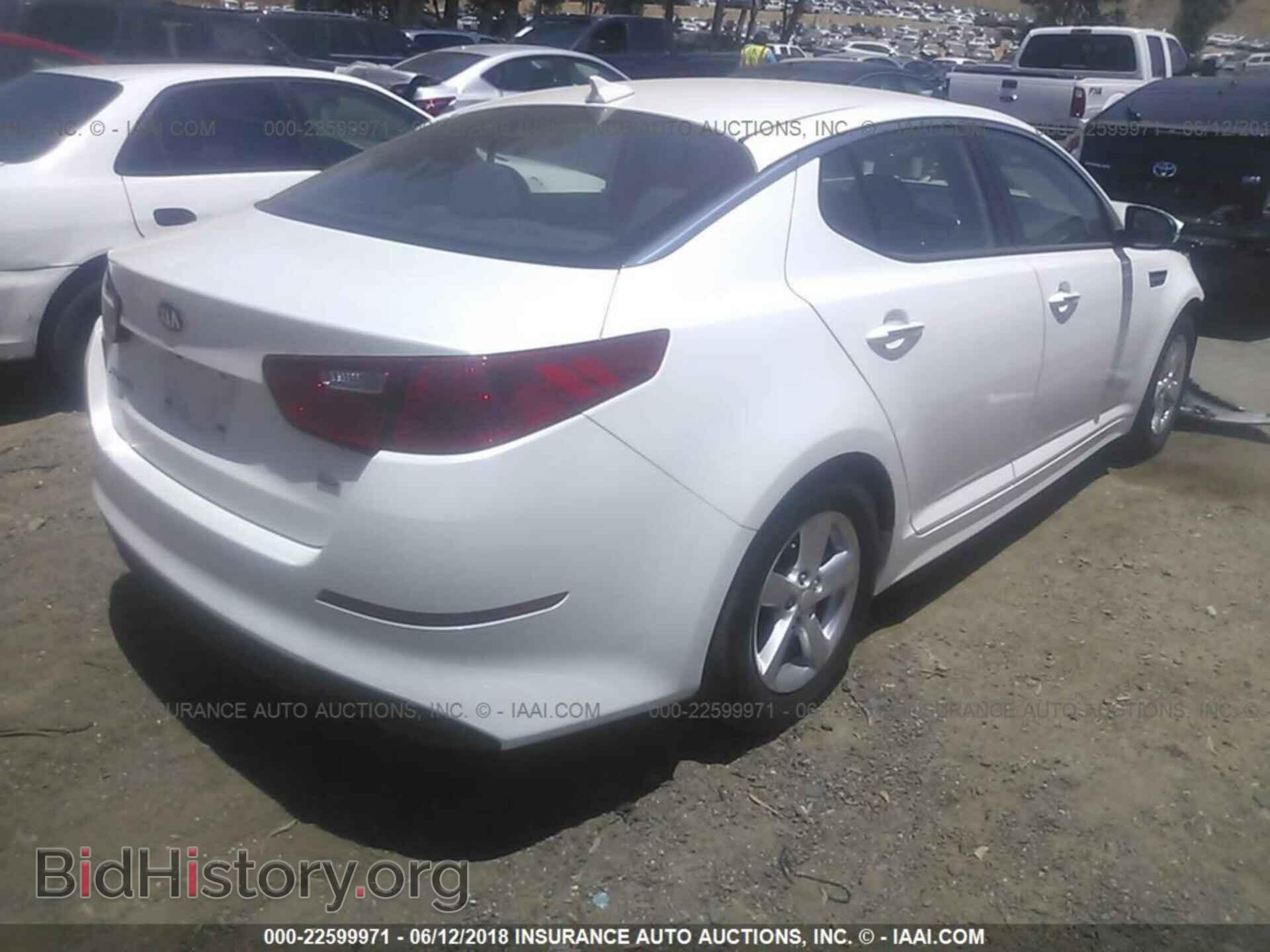 2015 Kia Optima - VIN: KNAGM4A70F5657301 - Фото 4