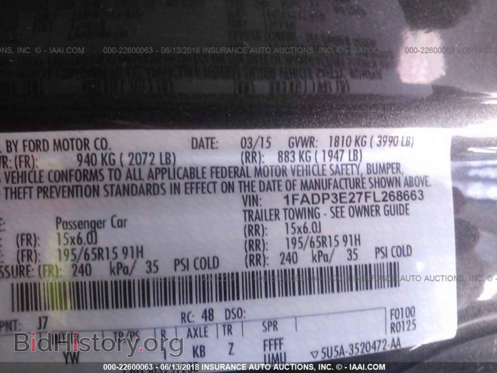 2015 Ford Focus - VIN: 1FADP3E27FL268663 - Photo 9