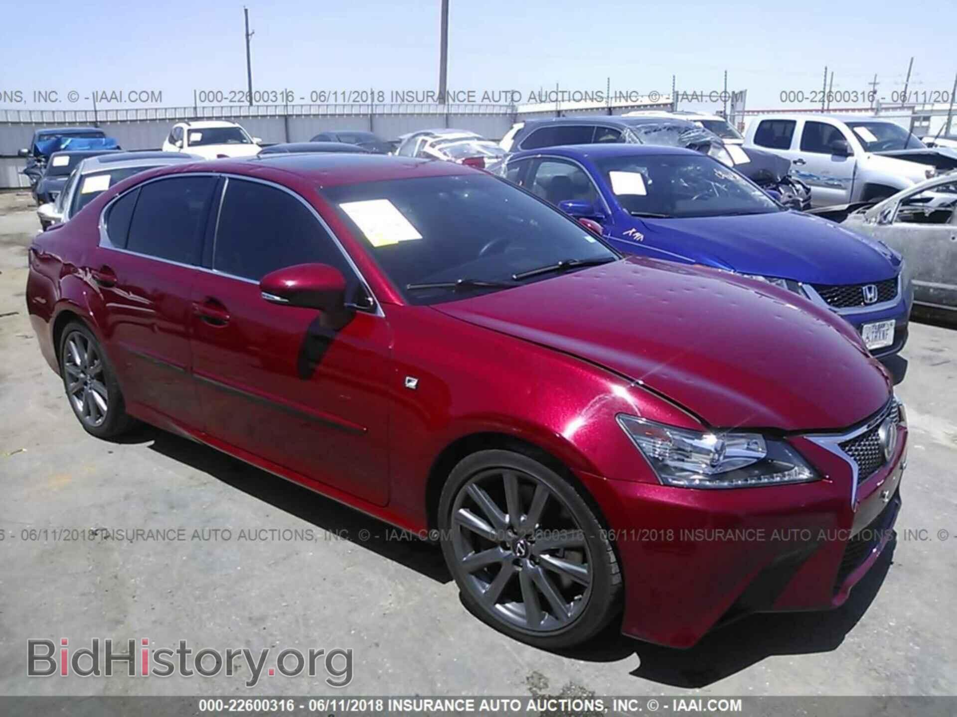 Photo JTHBE1BL3FA014323 - Lexus Gs 2015