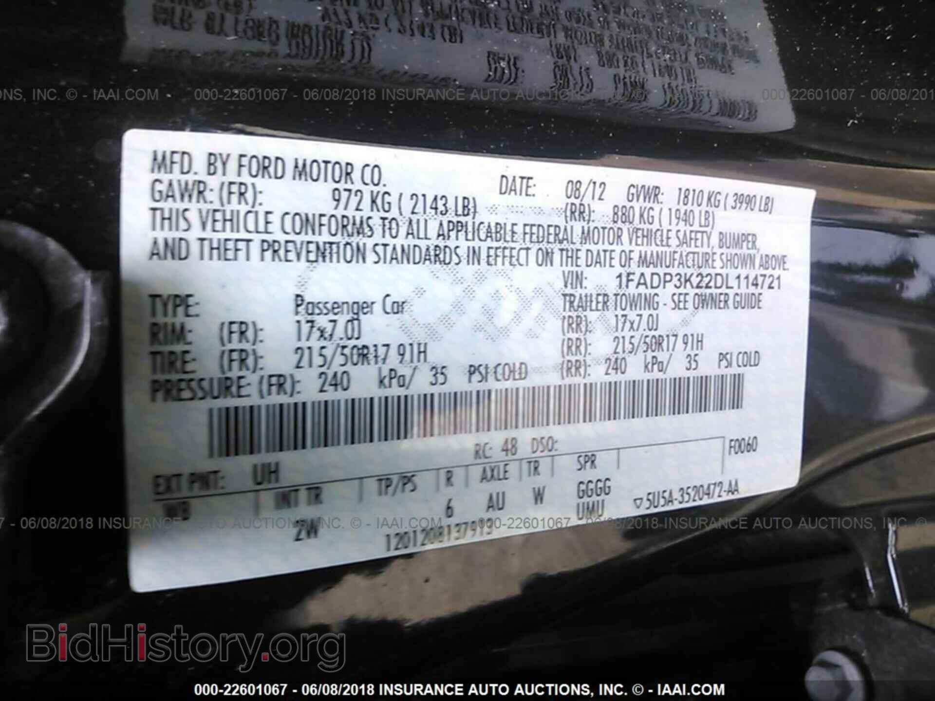 2013 Ford Focus - VIN: 1FADP3K22DL114721 - Photo 9