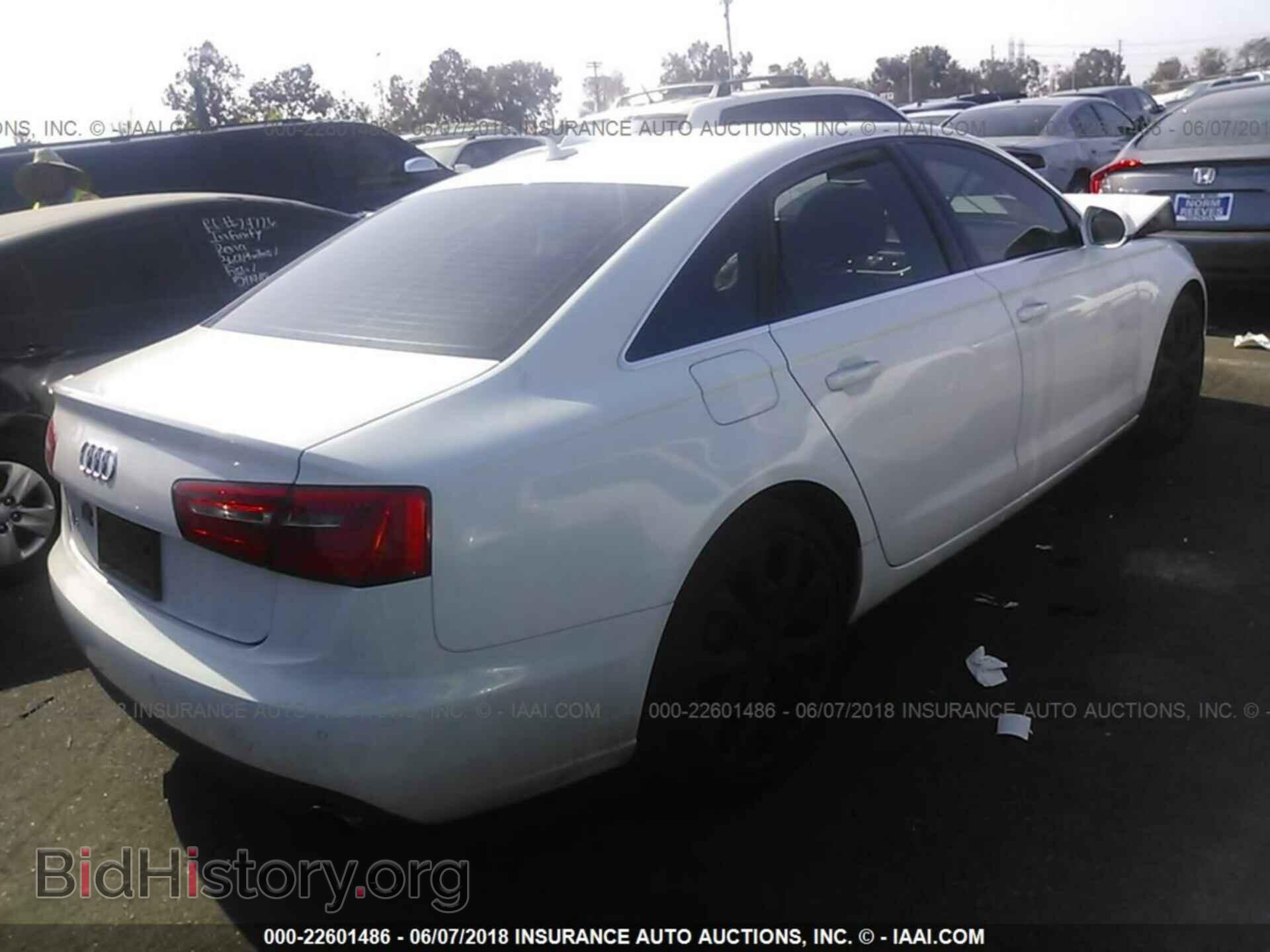2013 Audi A6 - VIN: WAUGFAFCXDN061995 - Photo 4