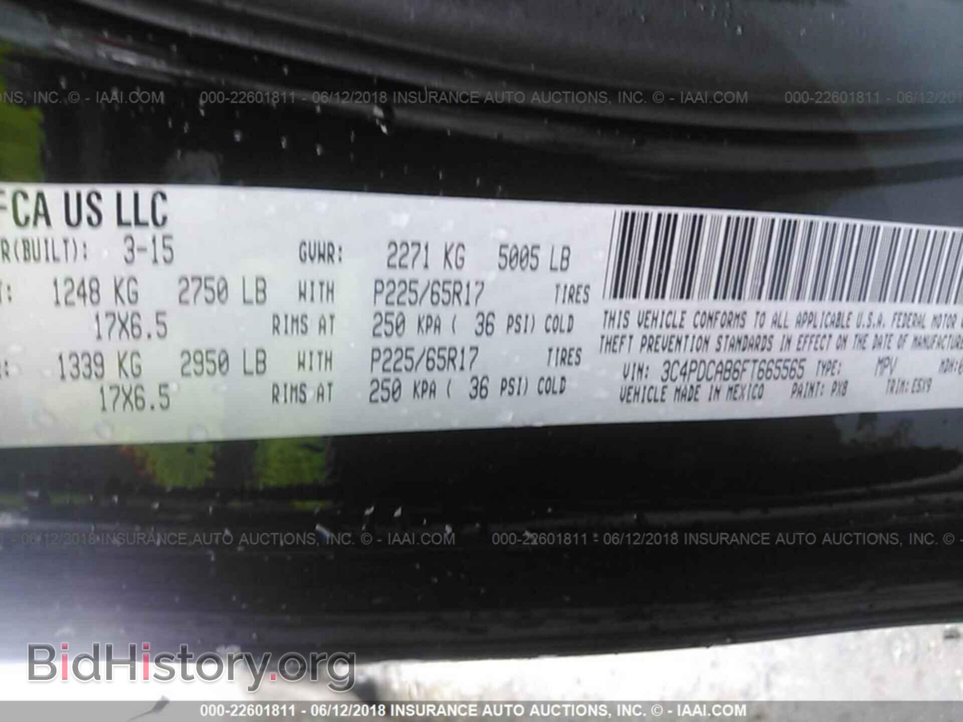 2015 Dodge Journey - VIN: 3C4PDCAB6FT665565 - Photo 9