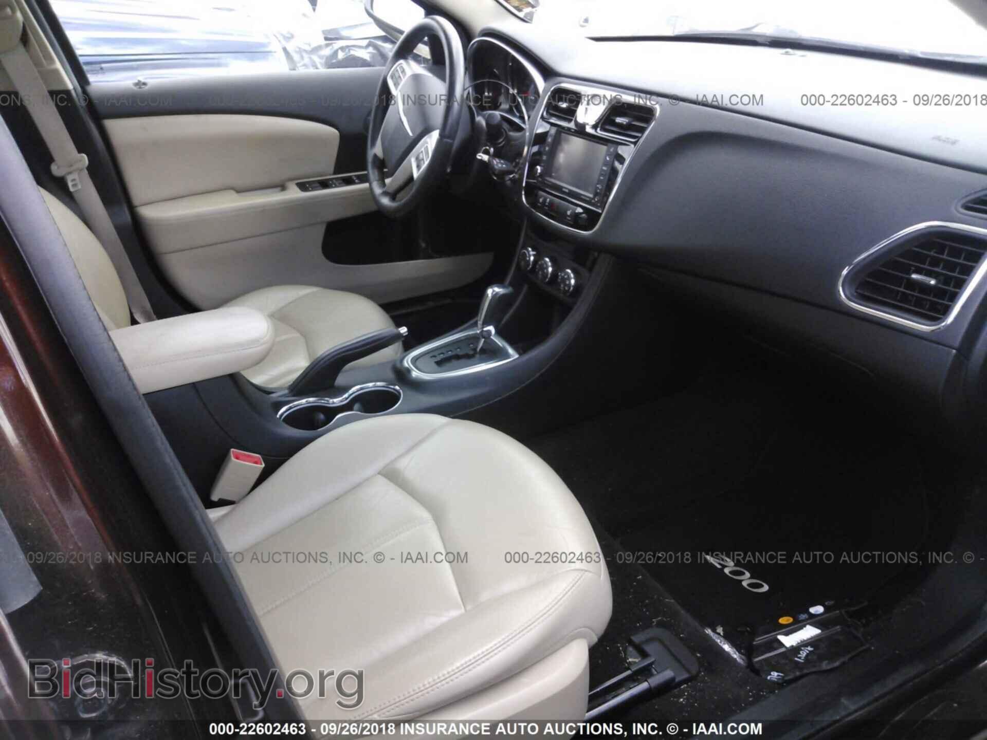 2012 CHRYSLER 200 - VIN: 1C3CCBCBXCN269180 - Фото 5