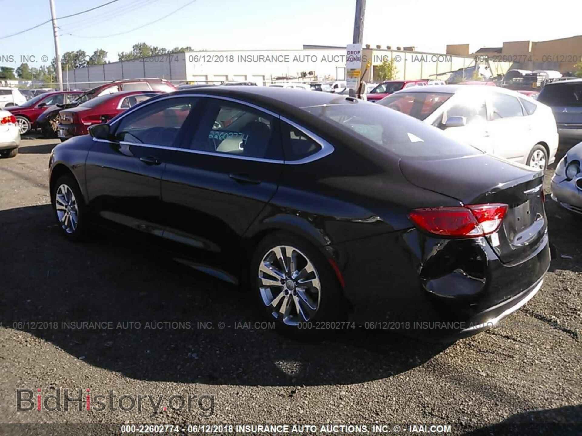 2015 Chrysler 200 - VIN: 1C3CCCAB9FN603938 - Фото 3