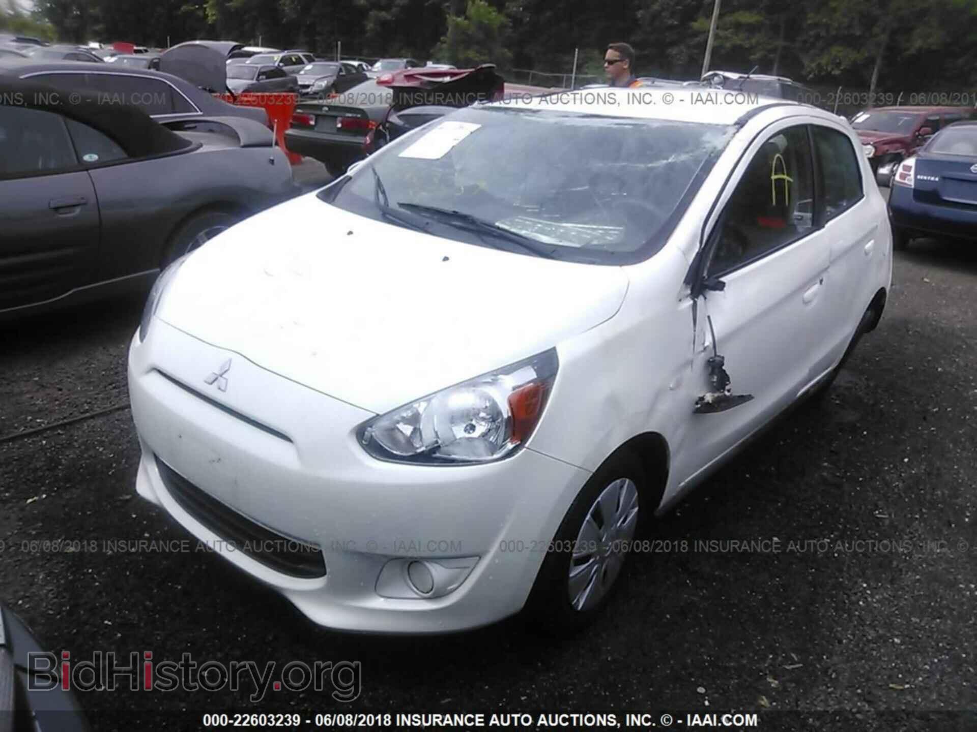 2015 Mitsubishi Mirage - VIN: ML32A3HJ2FH046902 - Фото 2