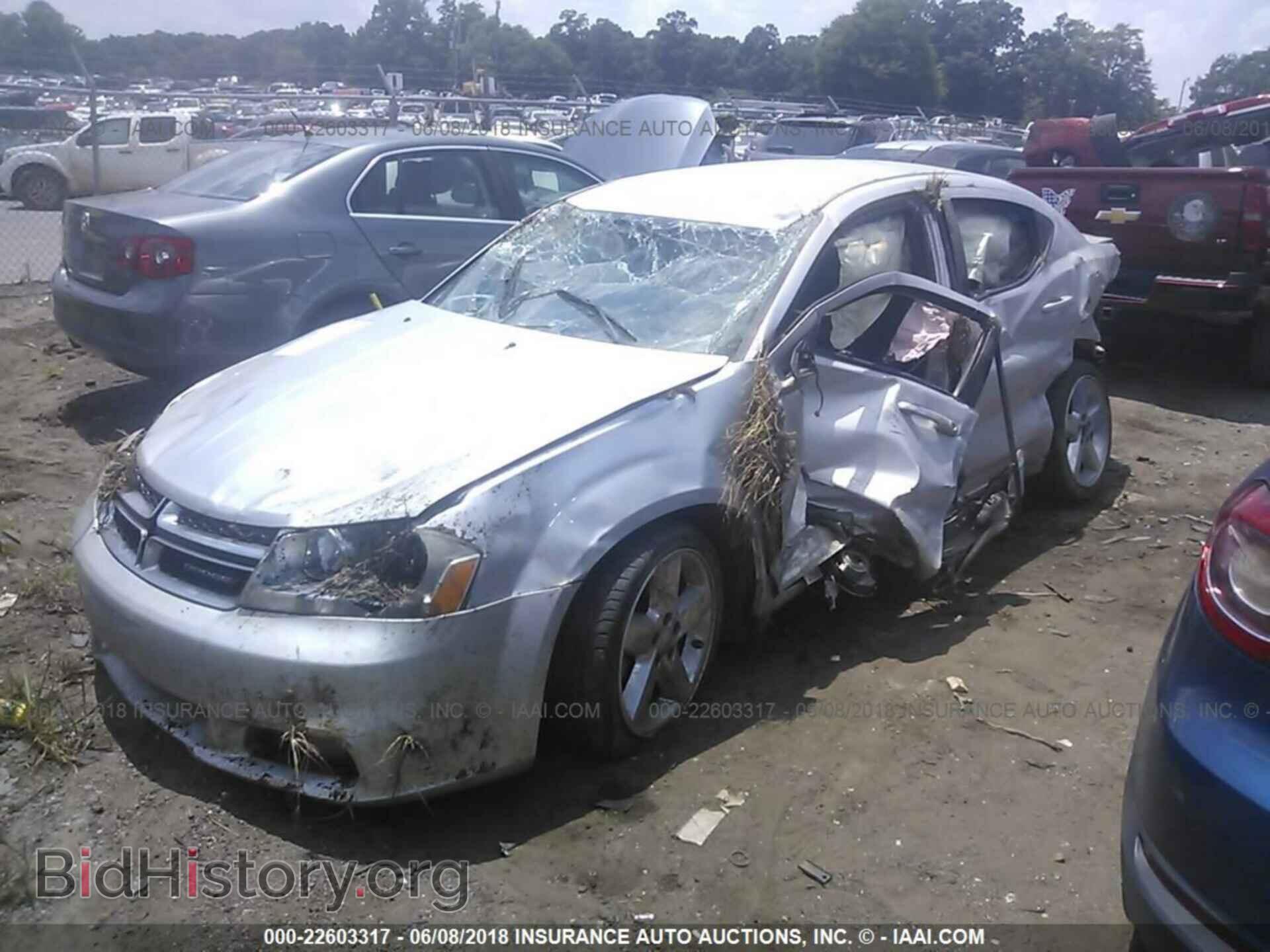 2012 Dodge Avenger - VIN: 1C3CDZAB7CN247386 - Фото 2