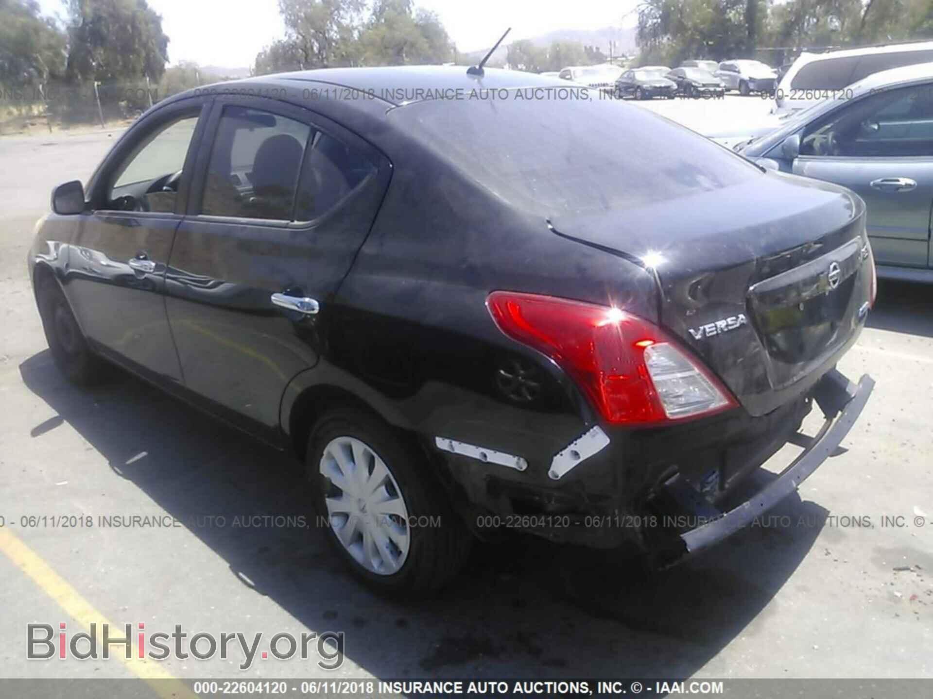 2012 Nissan Versa - VIN: 3N1CN7AP1CL813344 - Фото 3