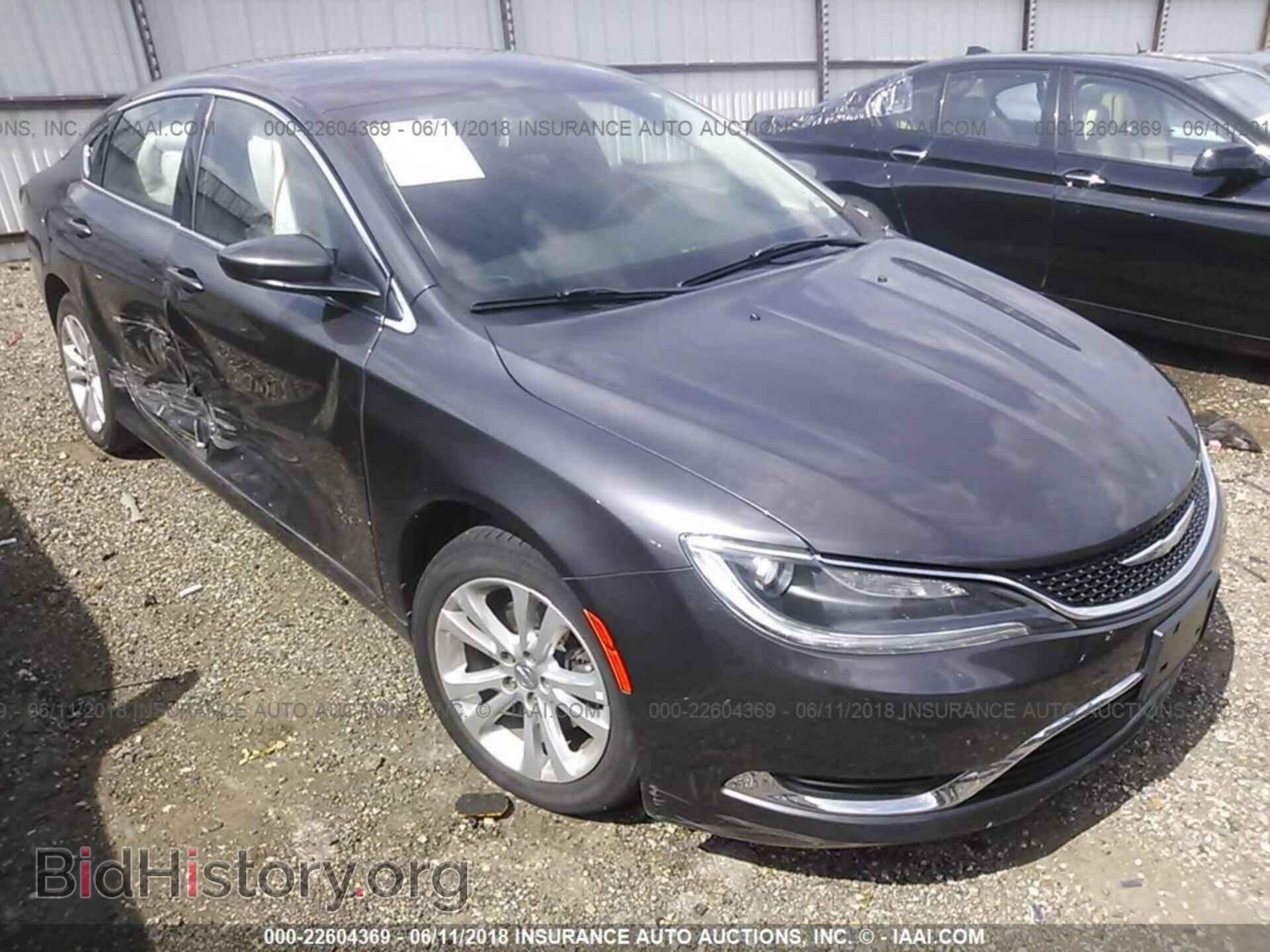 Photo 1C3CCCAB0FN719318 - Chrysler 200 2015