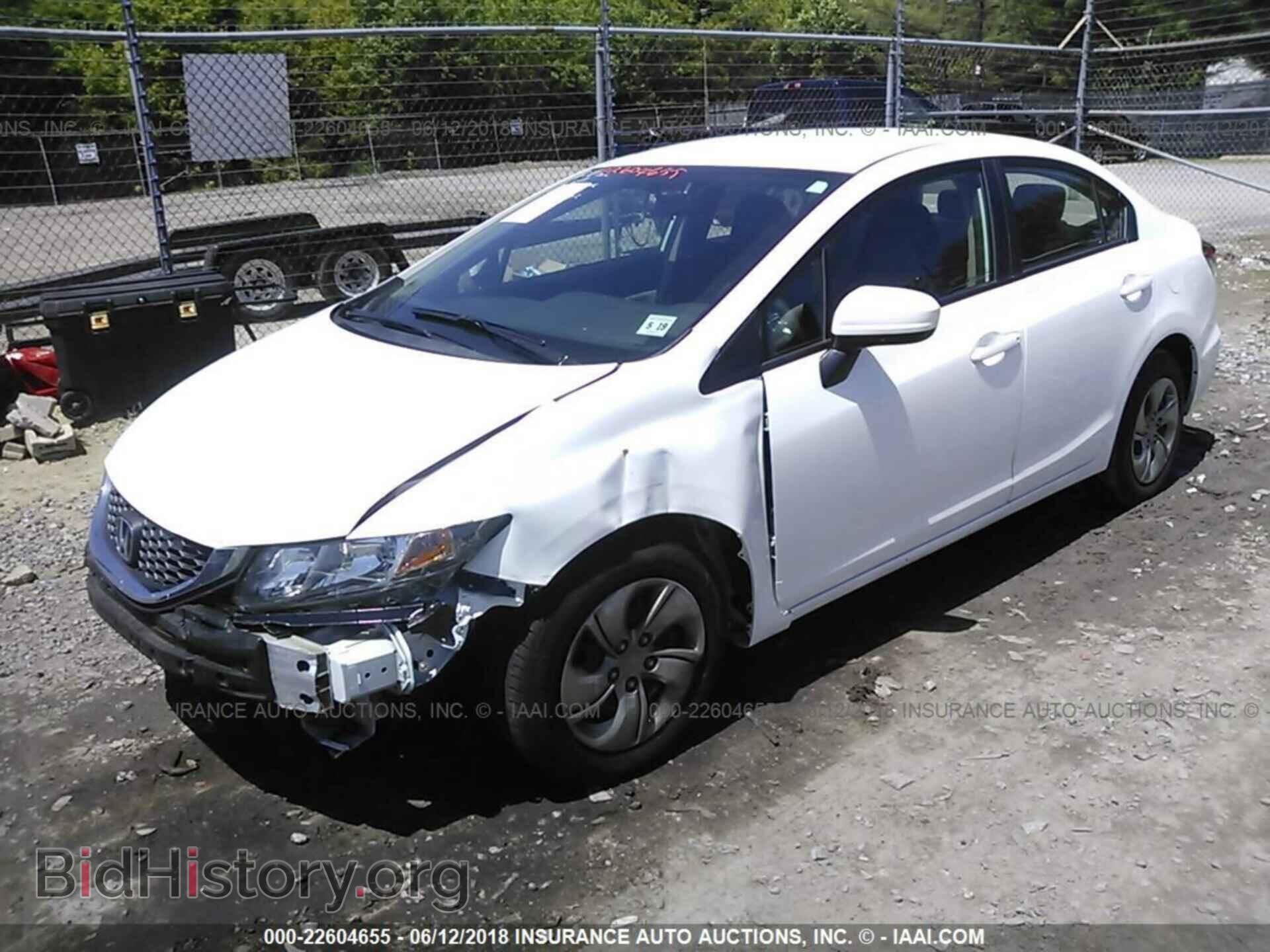 2014 Honda Civic - VIN: 19XFB2F51EE215257 - Фото 2