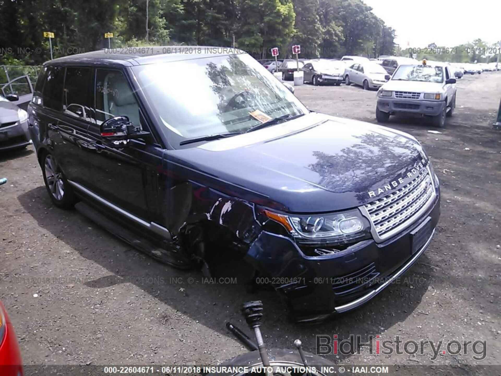 Фотография SALGS2WF4EA135976 - Land rover Range rover 2014