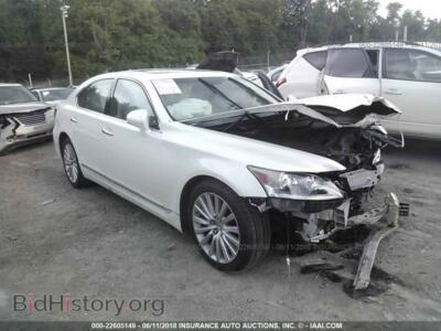 2014 Lexus LS, white — VIN JTHCL5EF3E5020170, IAAI