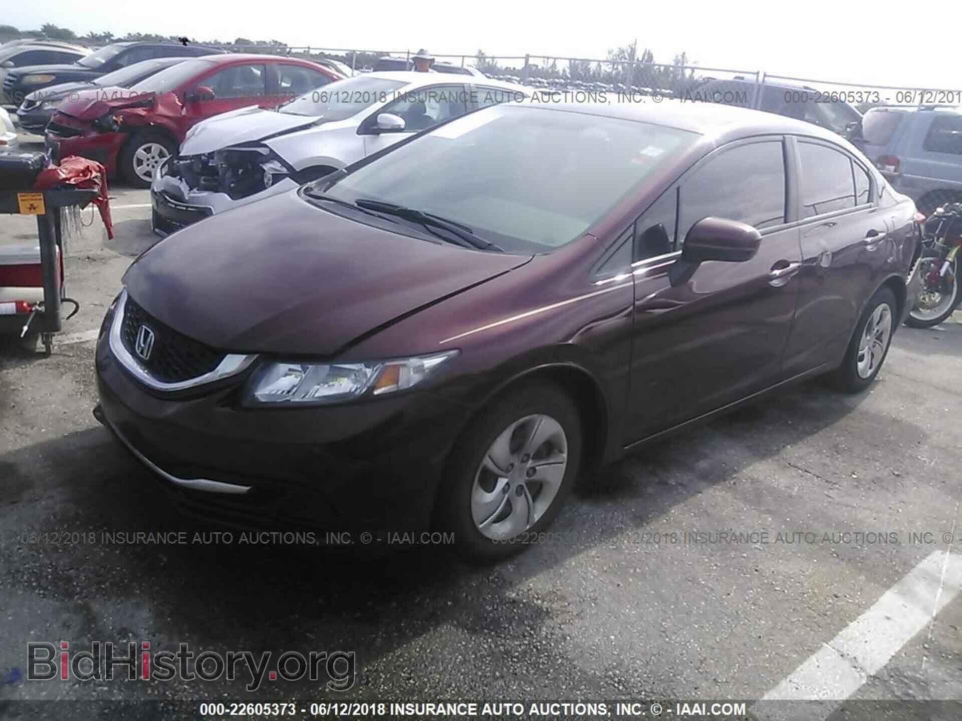 2014 Honda Civic - VIN: 19XFB2F5XEE019222 - Photo 2