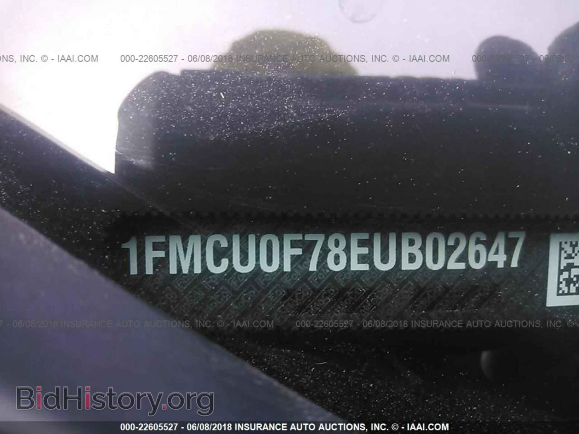 2014 Ford Escape - VIN: 1FMCU0F78EUB02647 - Фото 9