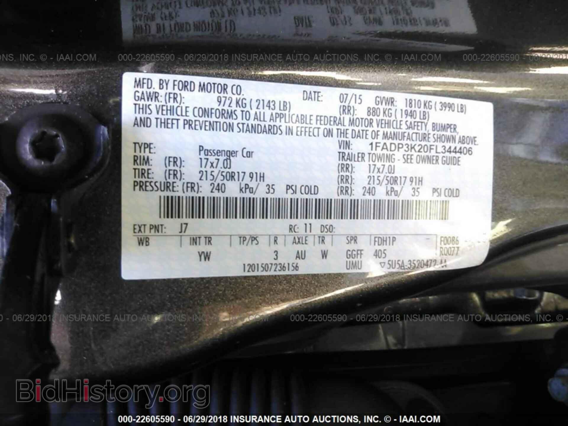 2015 Ford Focus - VIN: 1FADP3K20FL344406 - Photo 9