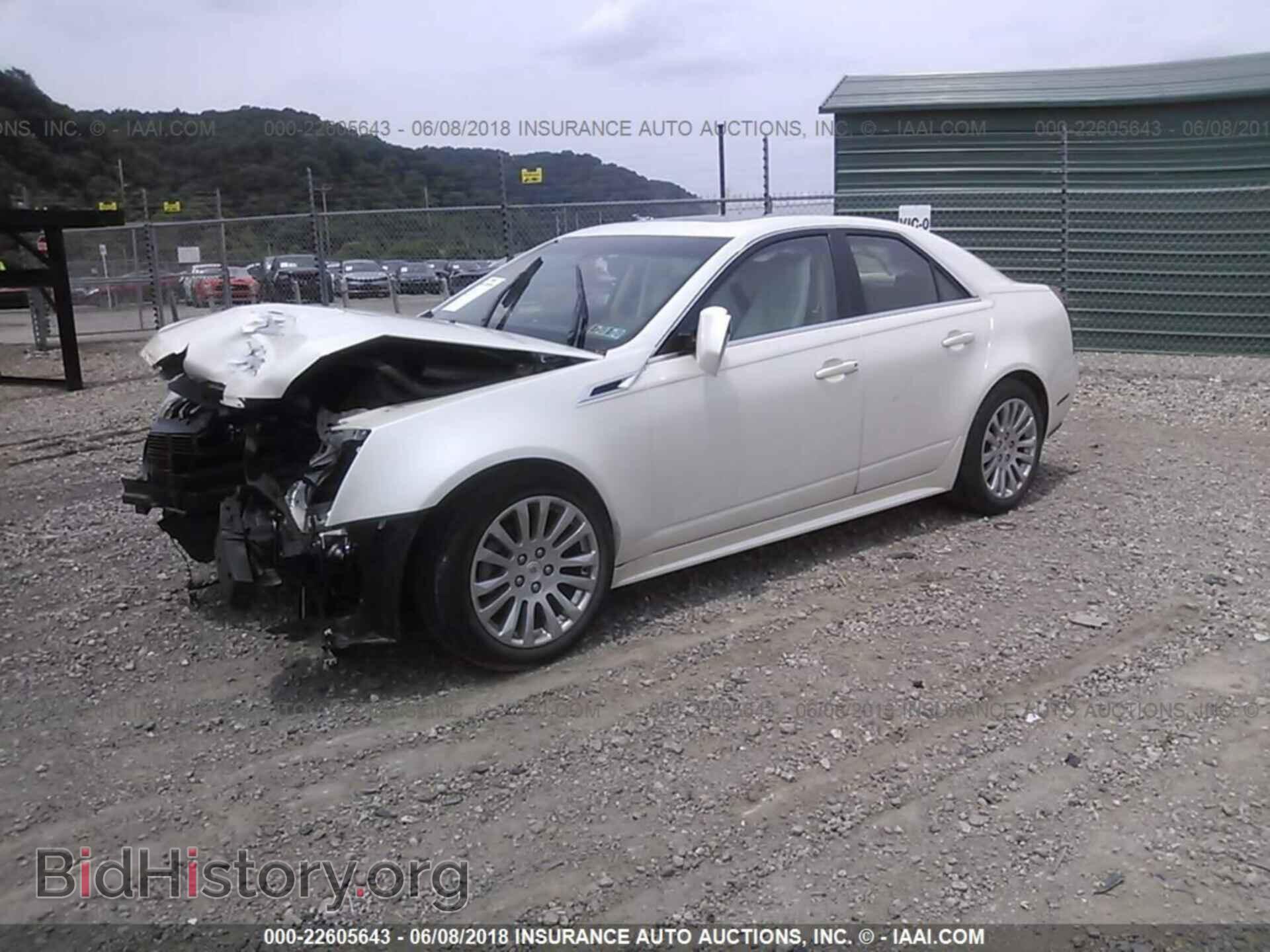 2012 Cadillac Cts - VIN: 1G6DS5E35C0124851 - Фото 2