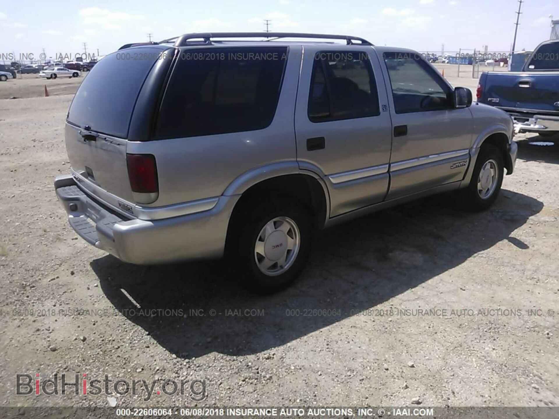 2001 GMC JIMMY - VIN: 1GKCS13W112118369 - Фото 4