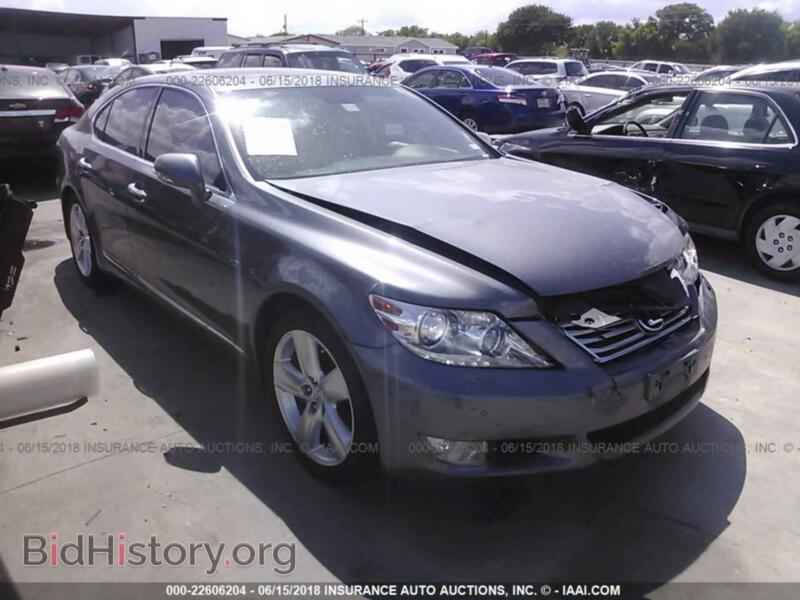 2012 Lexus LS (VIN JTHBL5EF3C5110055) — фото 1 из 10, IAAI, повреждение: передняя часть