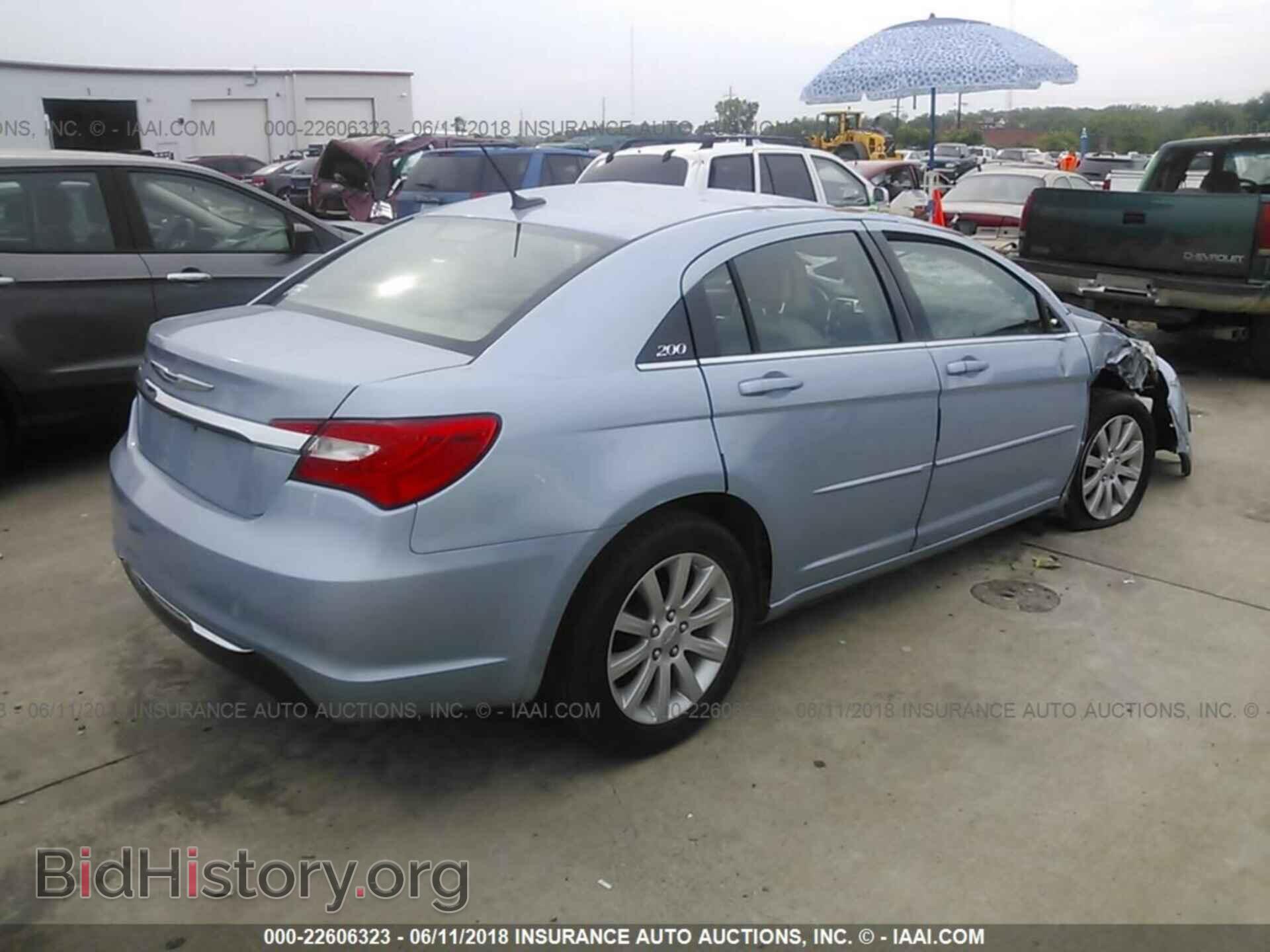2012 Chrysler 200 - VIN: 1C3CCBBB2CN203434 - Фото 4